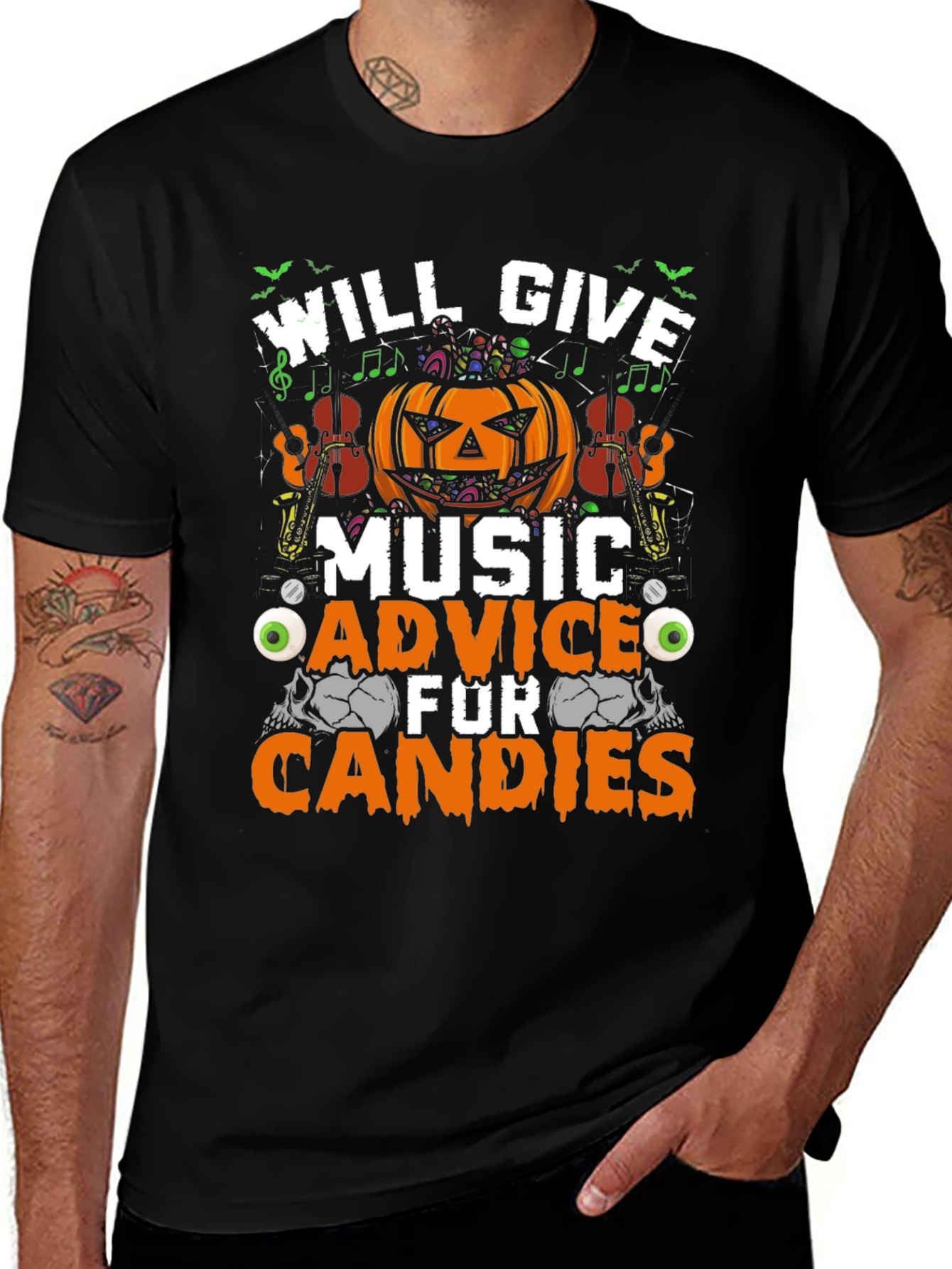 Halloween Music Advice Tee