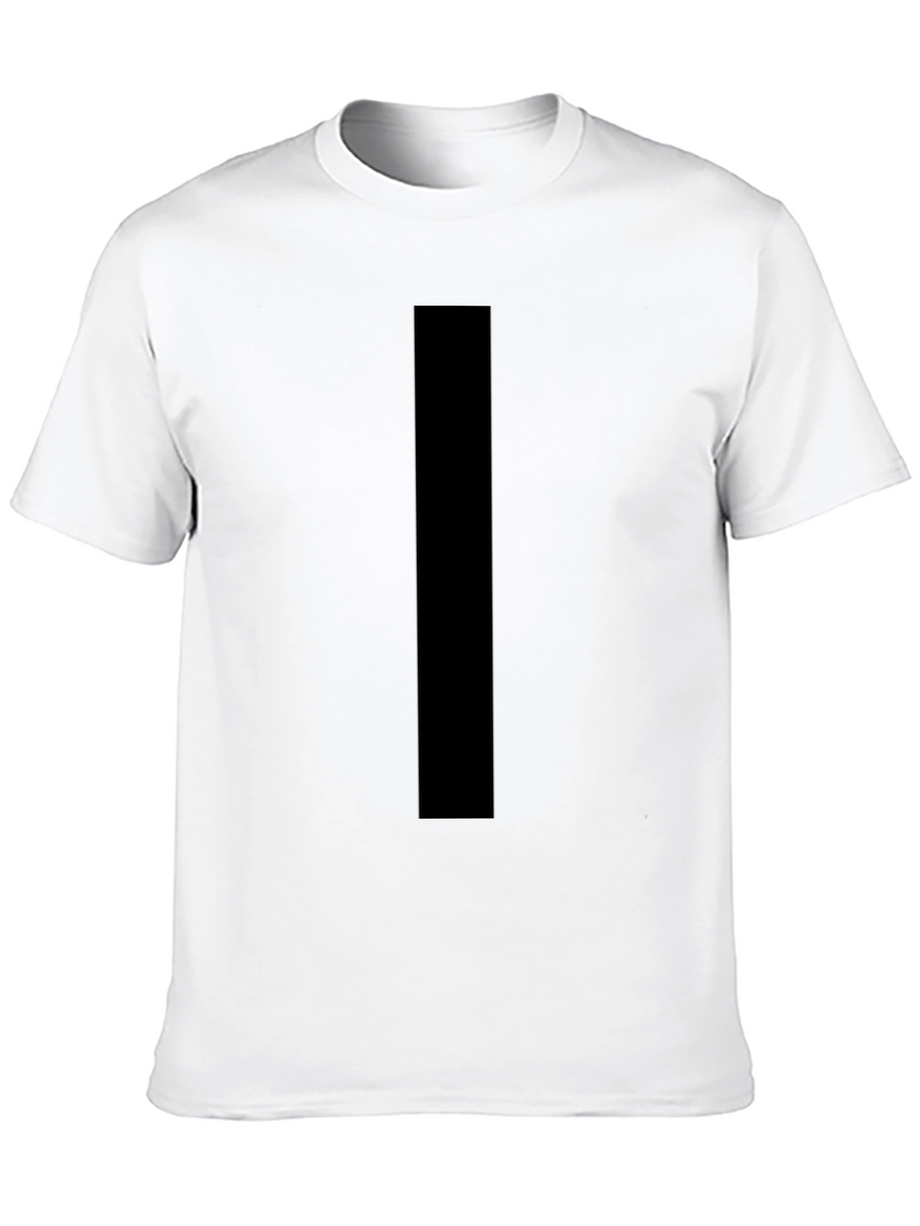 Simple Black Cotton T-Shirt