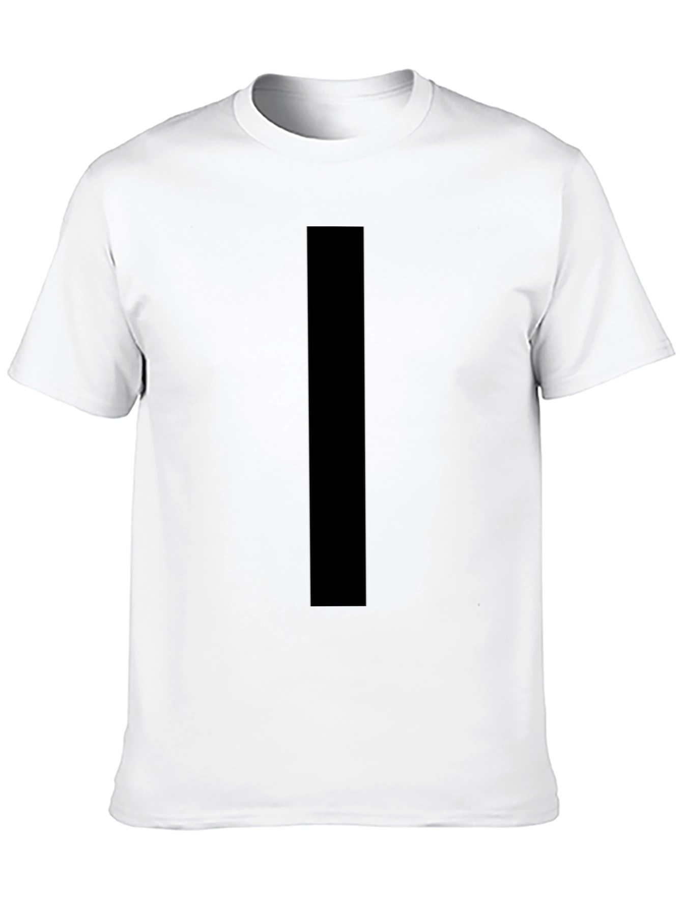 Simple Black Cotton T-Shirt
