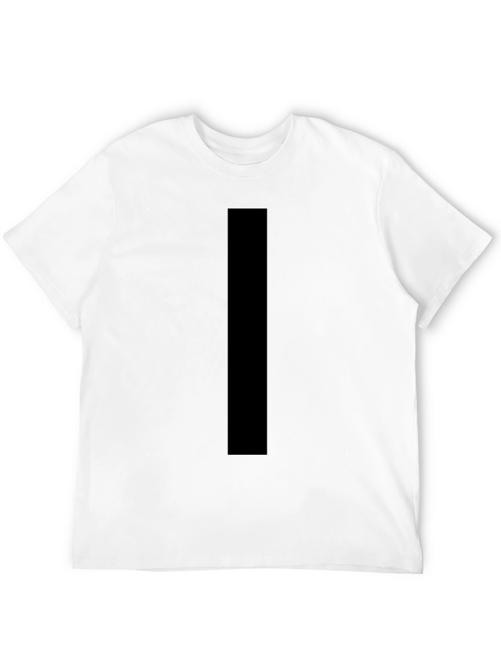 Simple Black Cotton T-Shirt