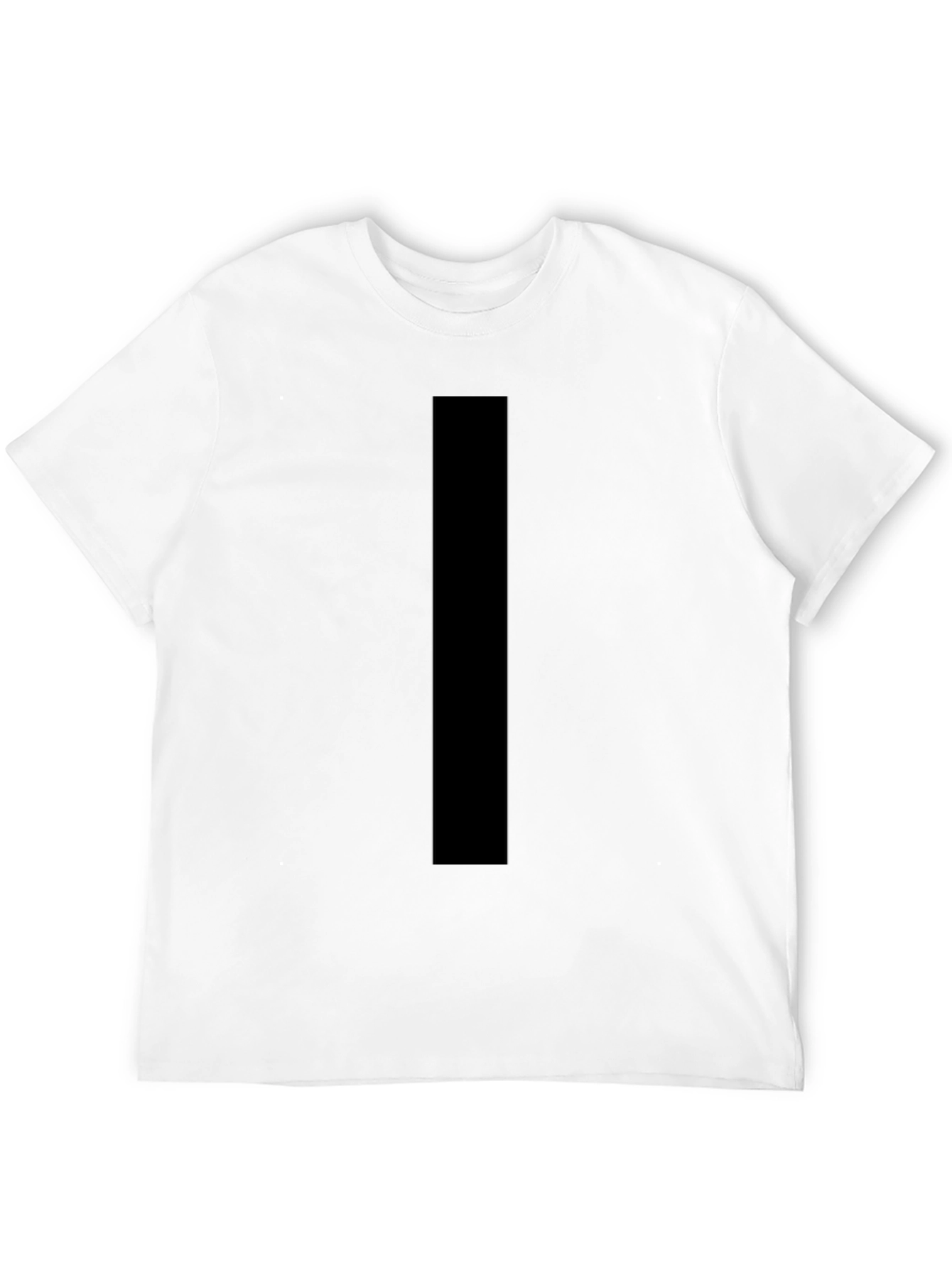 Simple Black Cotton T-Shirt