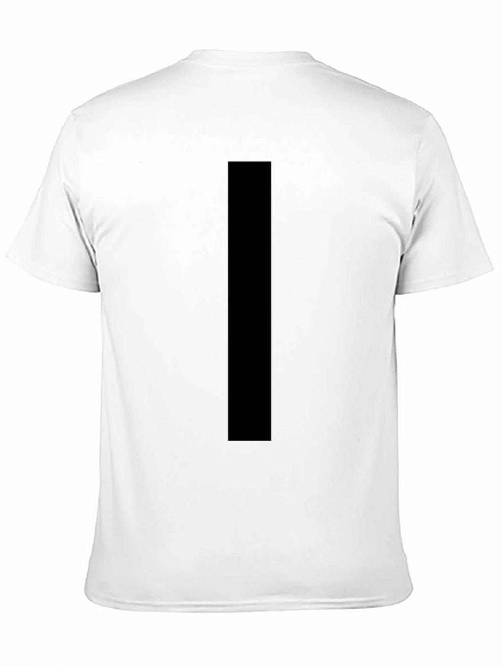 Simple Black Cotton T-Shirt