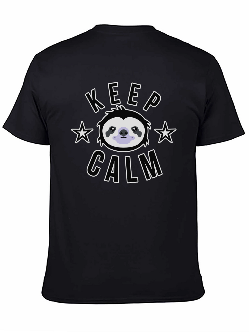 Keep Calm Sloth Graphic Tee - Relaxed Fit