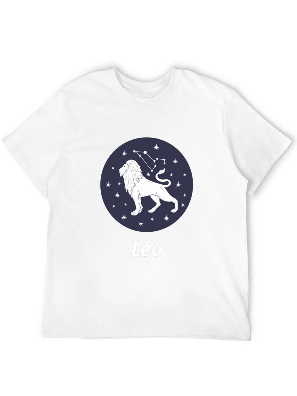 Leo Zodiac T-Shirt - Constellation Design