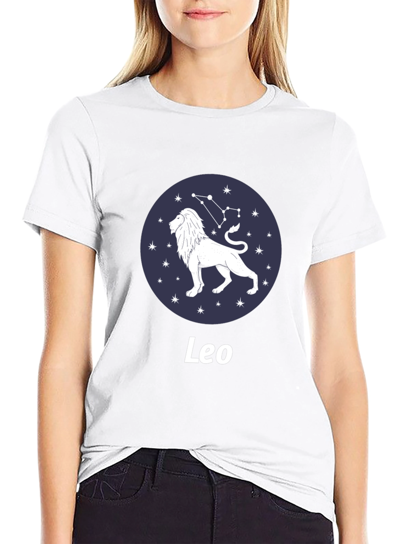 Leo Zodiac T-Shirt - Constellation Design