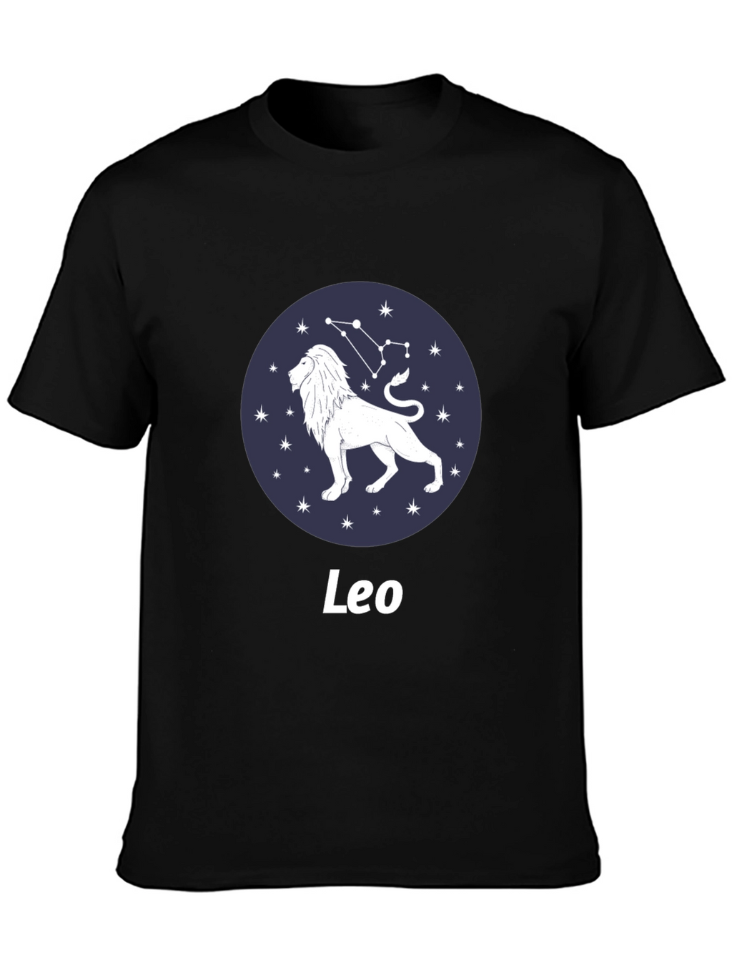 Leo Zodiac T-Shirt - Constellation Design