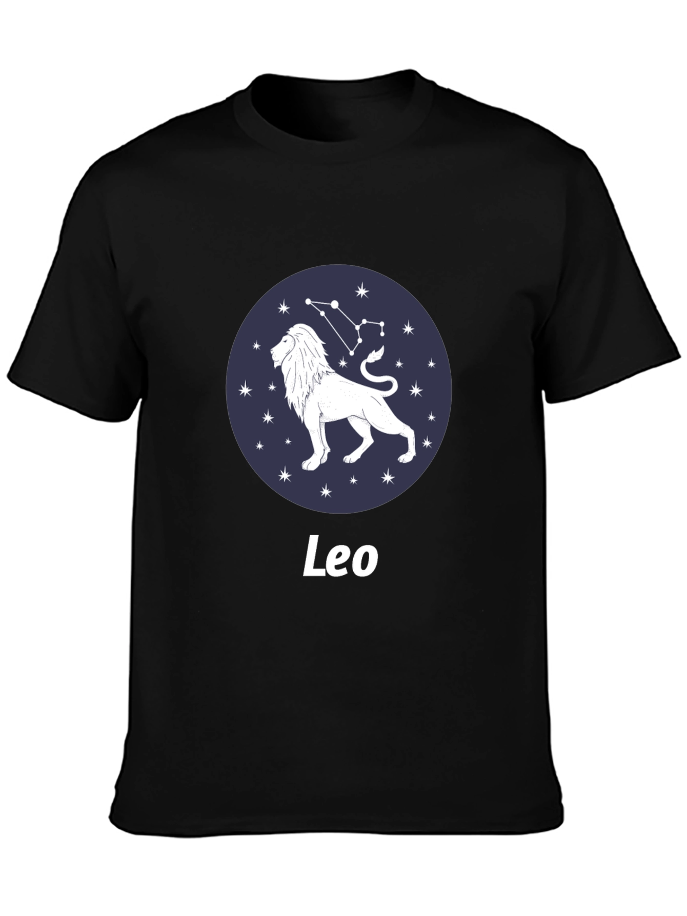 Leo Zodiac T-Shirt - Constellation Design