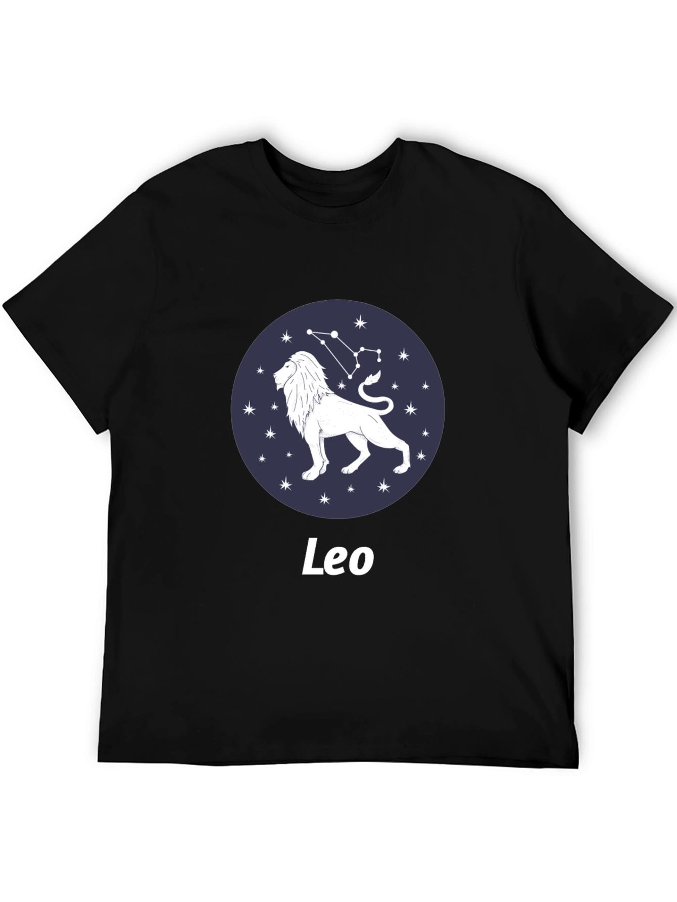 Leo Zodiac T-Shirt - Constellation Design