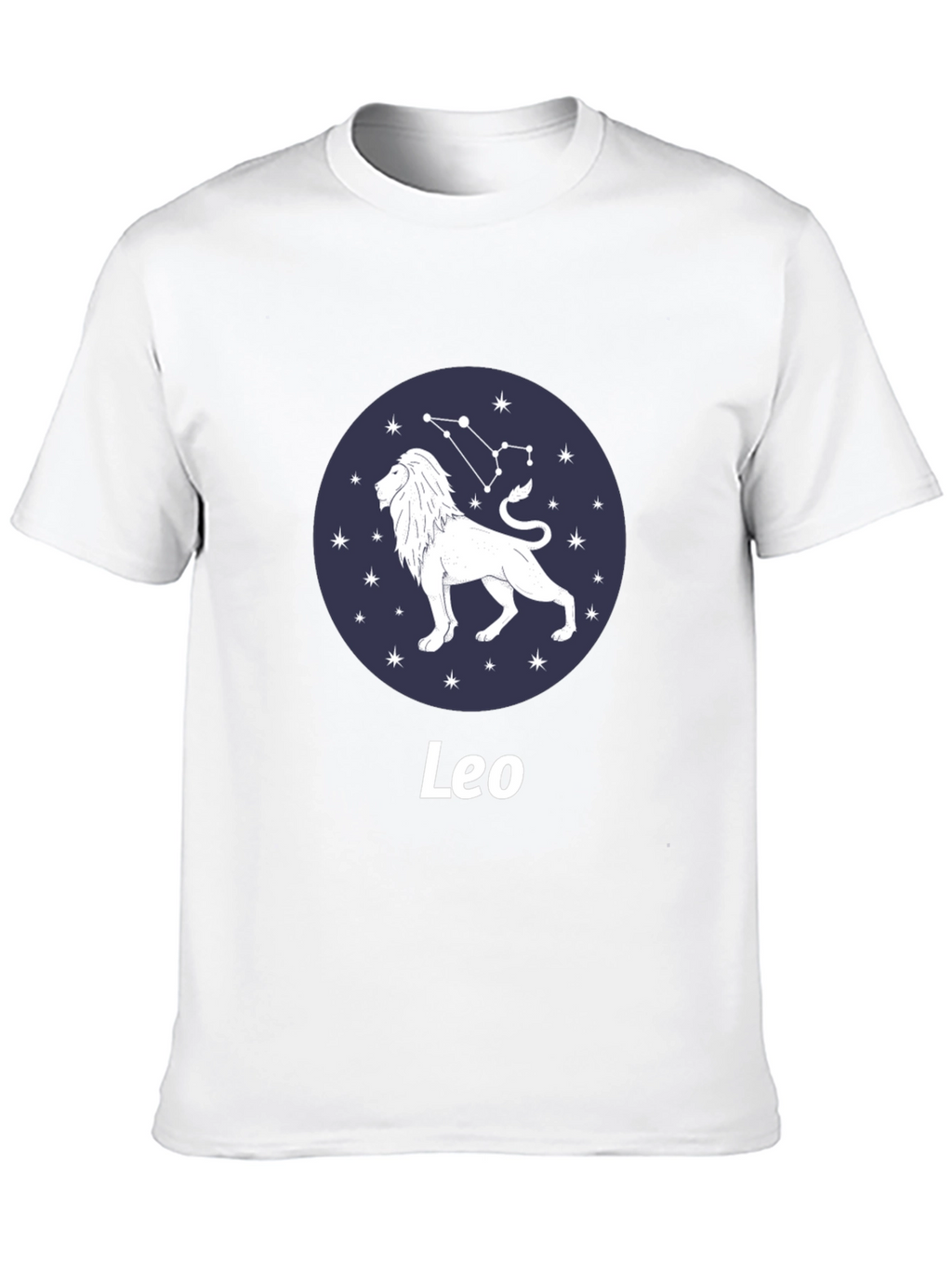 Leo Zodiac T-Shirt - Constellation Design