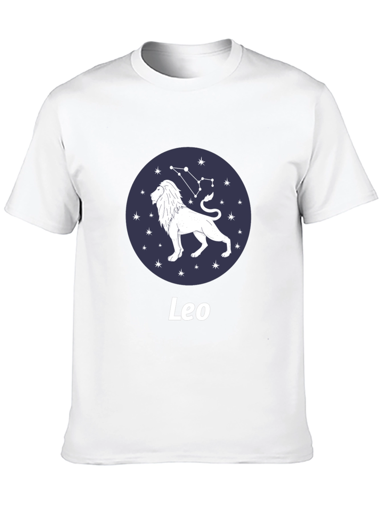 Leo Zodiac T-Shirt - Constellation Design
