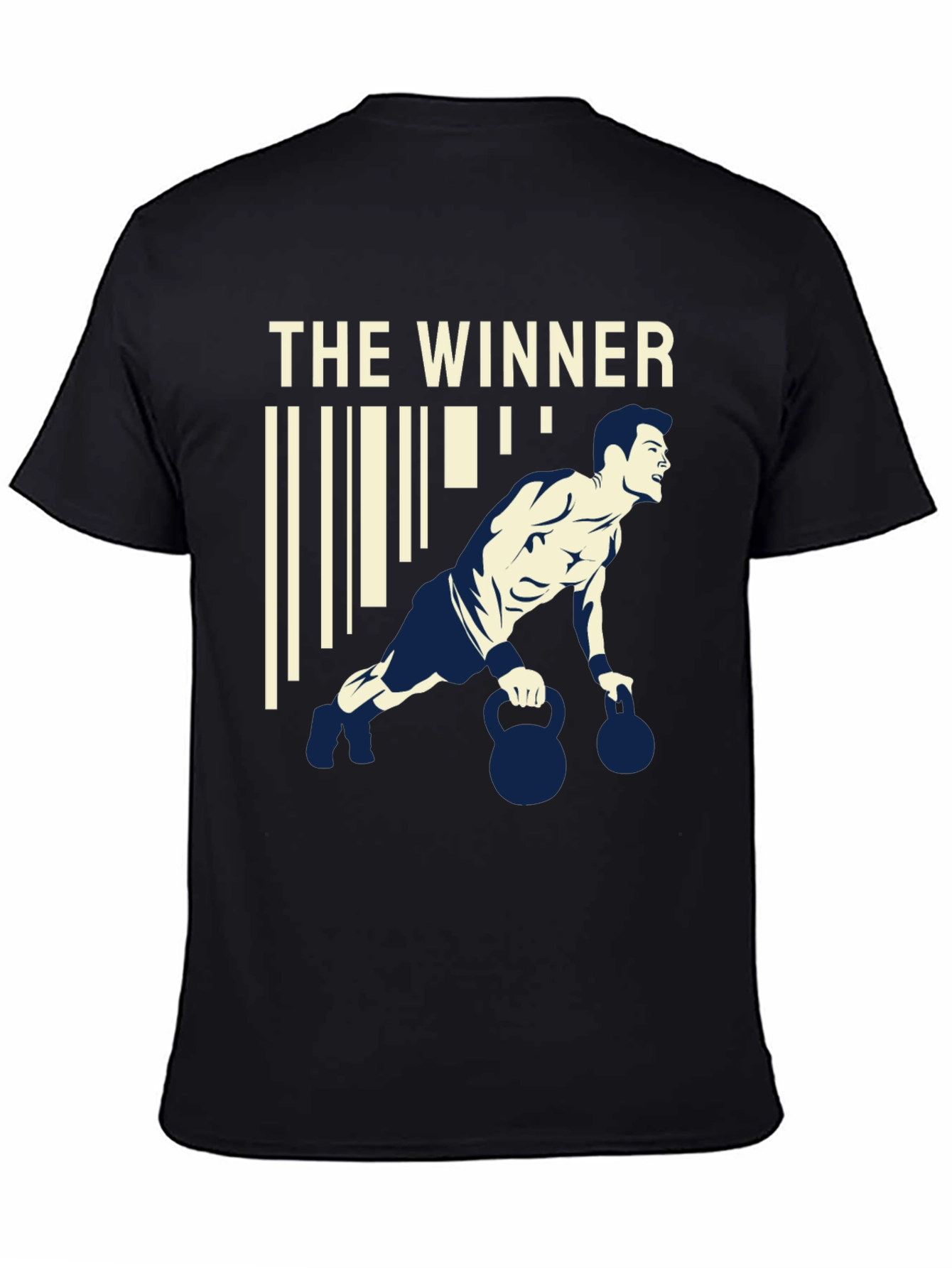 The Winner Graphic T-Shirt Gym Workout Apparel