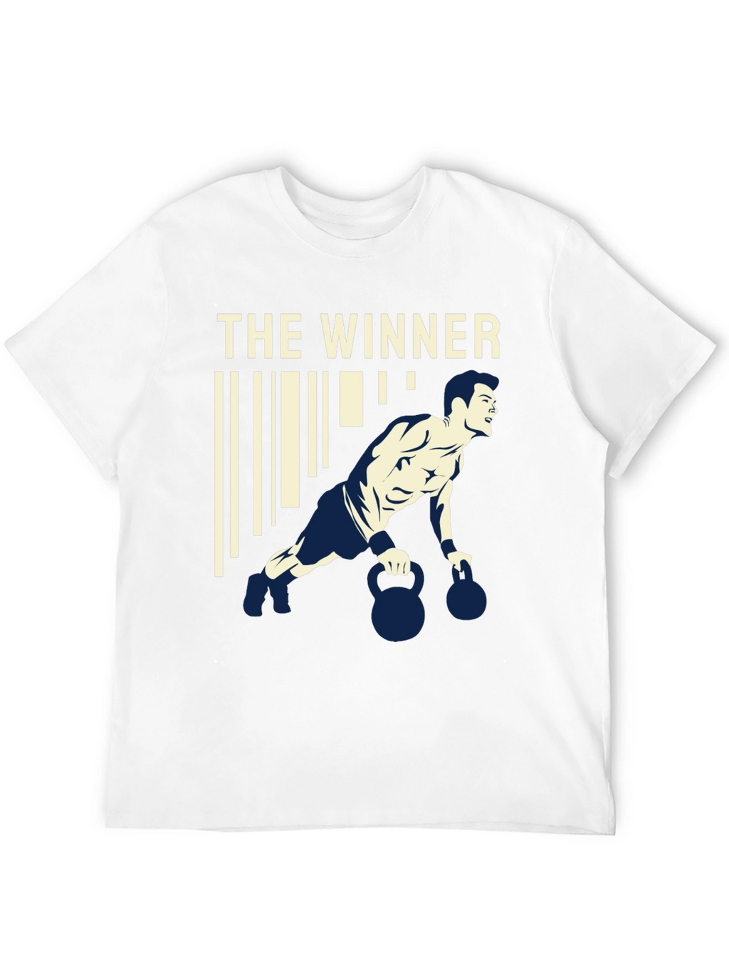 The Winner Graphic T-Shirt Gym Workout Apparel