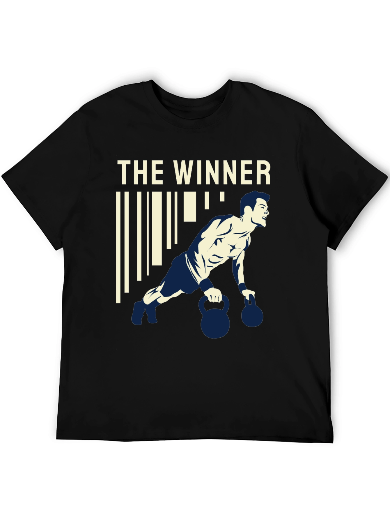 The Winner Graphic T-Shirt Gym Workout Apparel