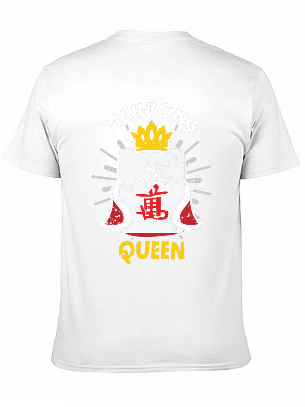 Mahjong Queen Black T-Shirt