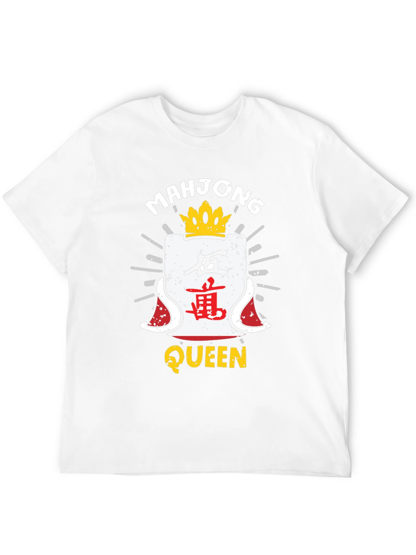 Mahjong Queen Black T-Shirt