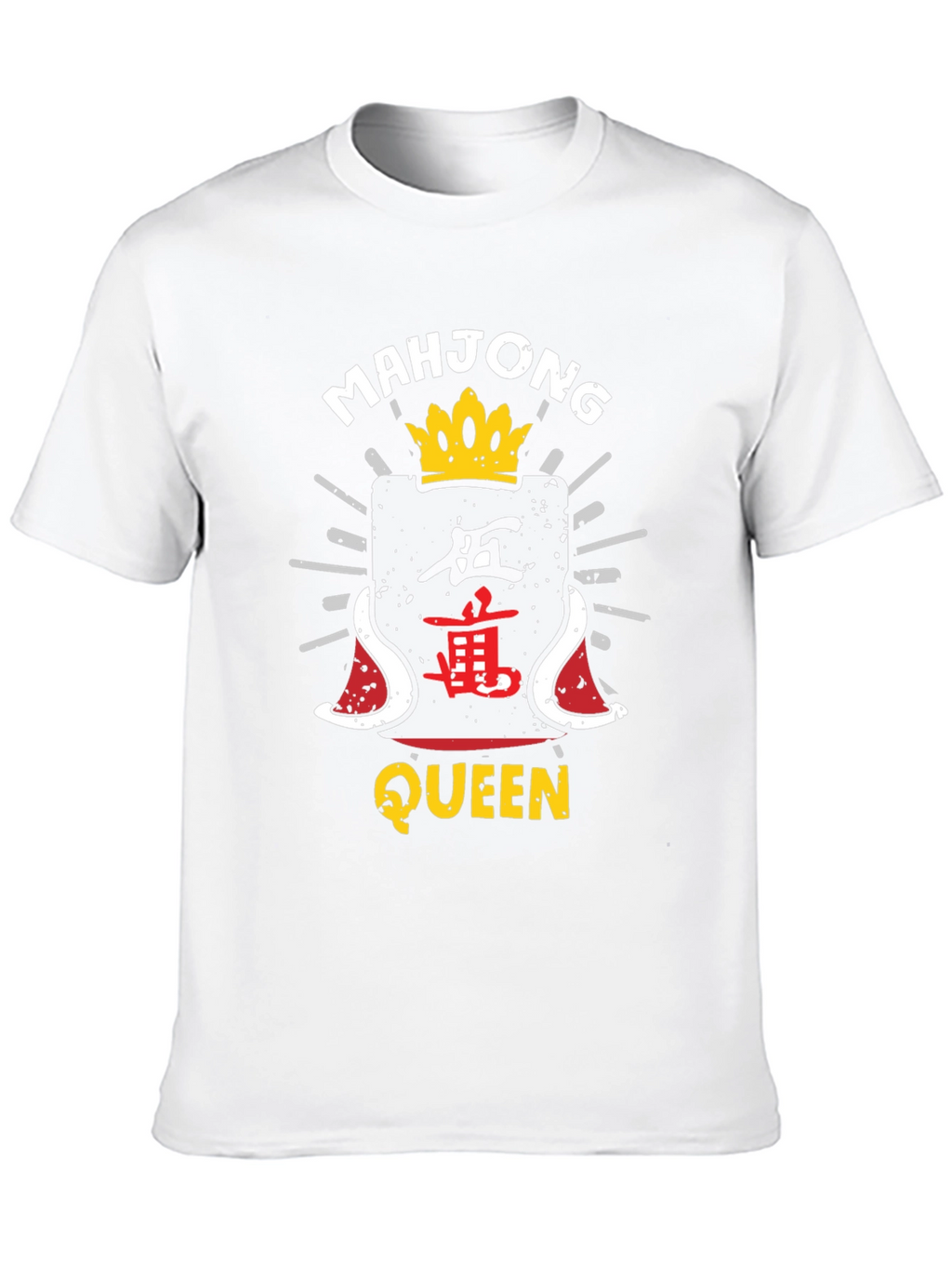 Mahjong Queen Black T-Shirt