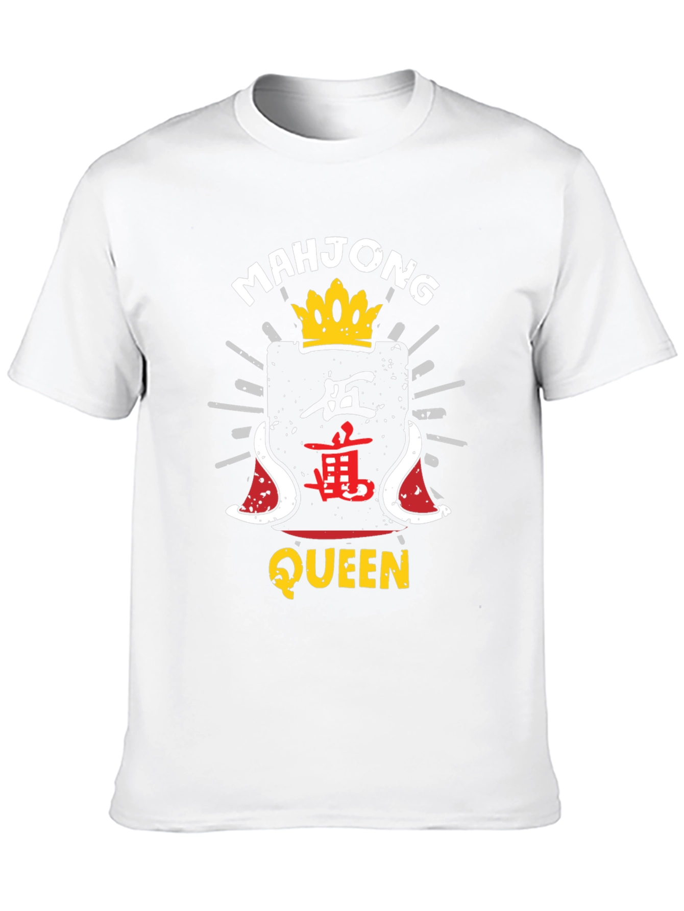 Mahjong Queen Black T-Shirt