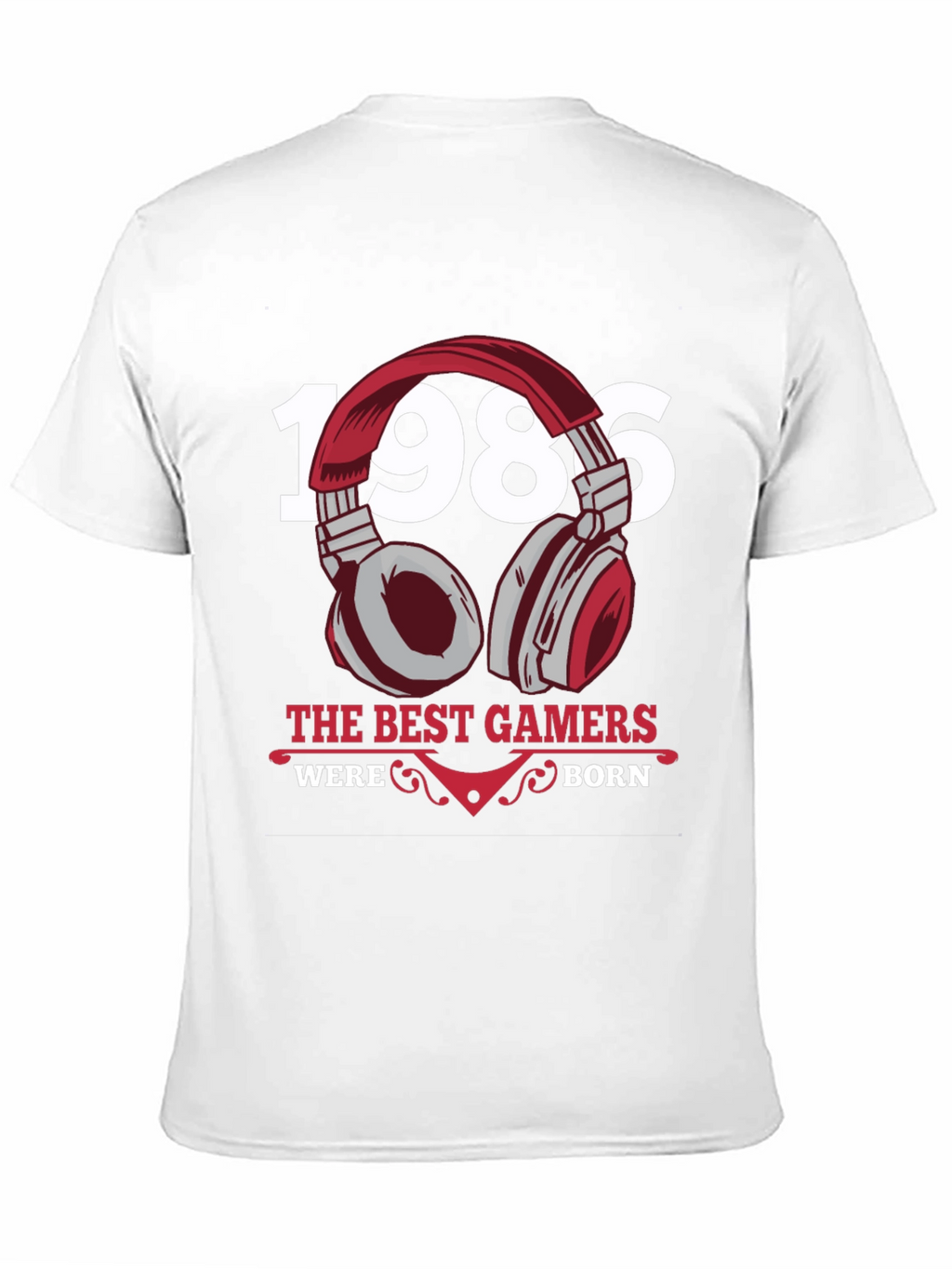 1986 Best Gamers T-Shirt Black Gaming Apparel