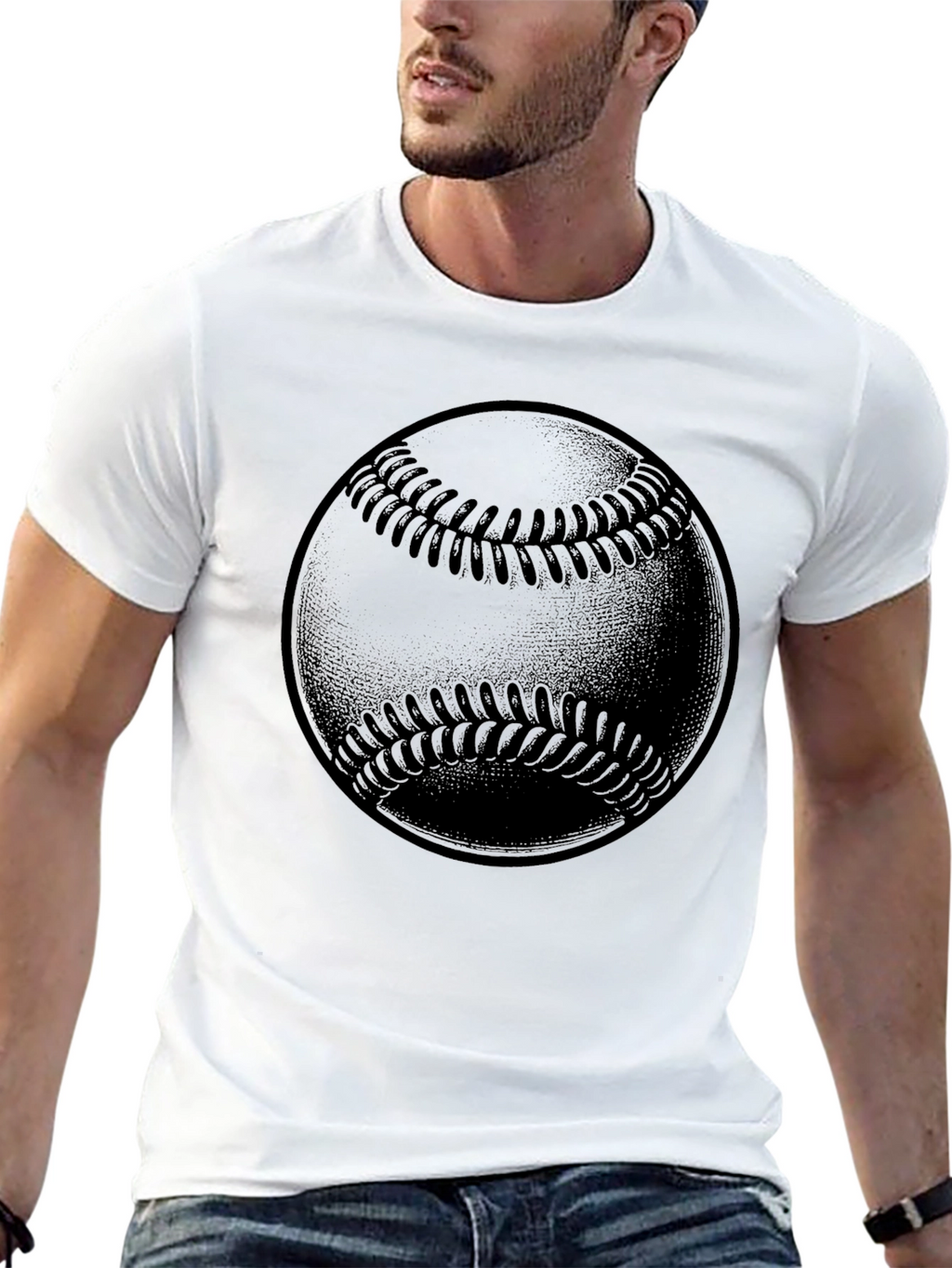 Baseball Graphic T-Shirt - Classic Sport Tee