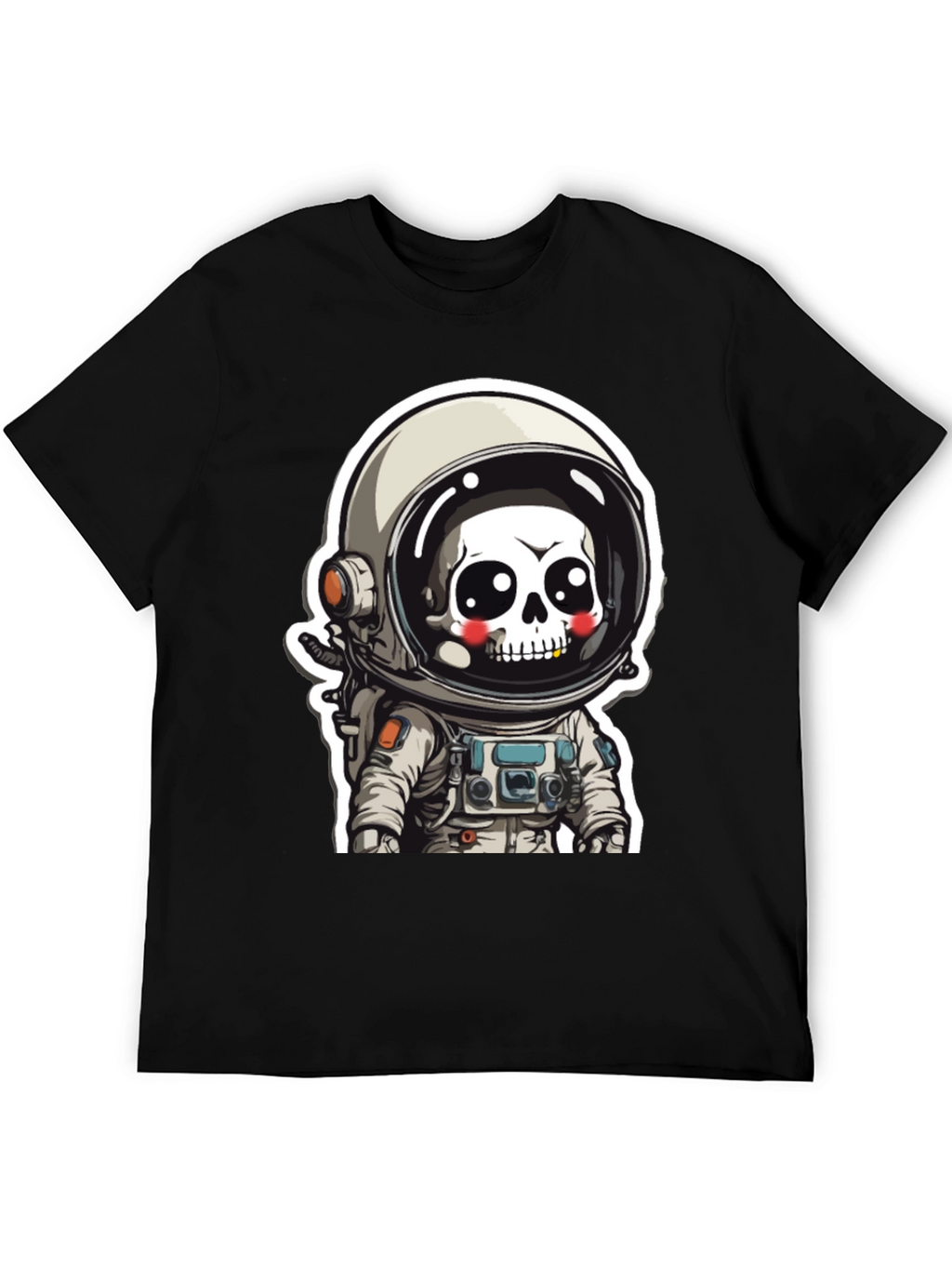 Astronaut Skull Graphic Tee