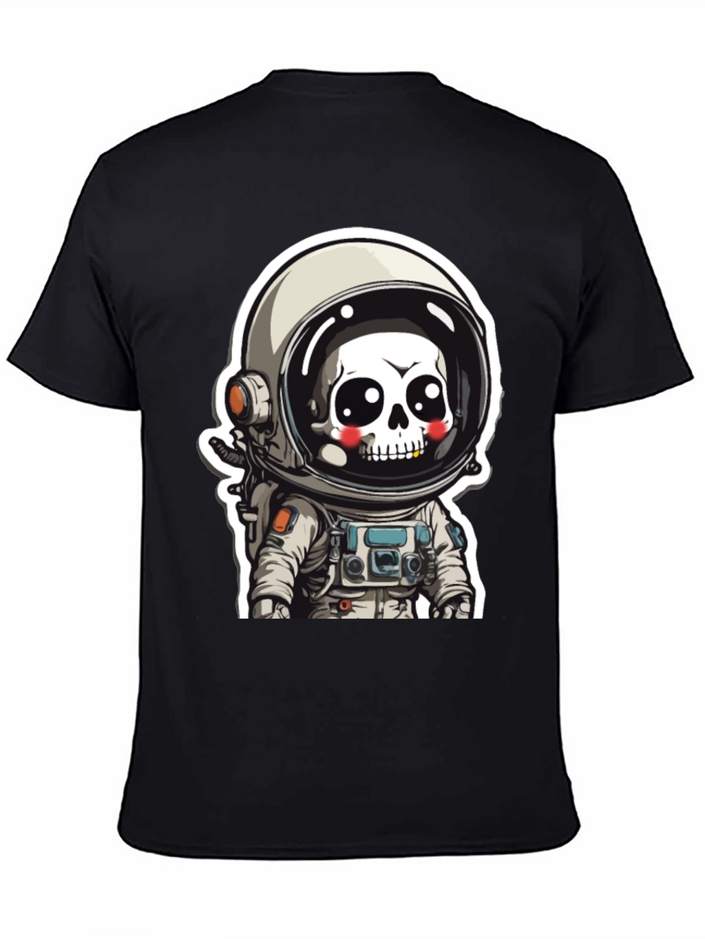Astronaut Skull Graphic Tee