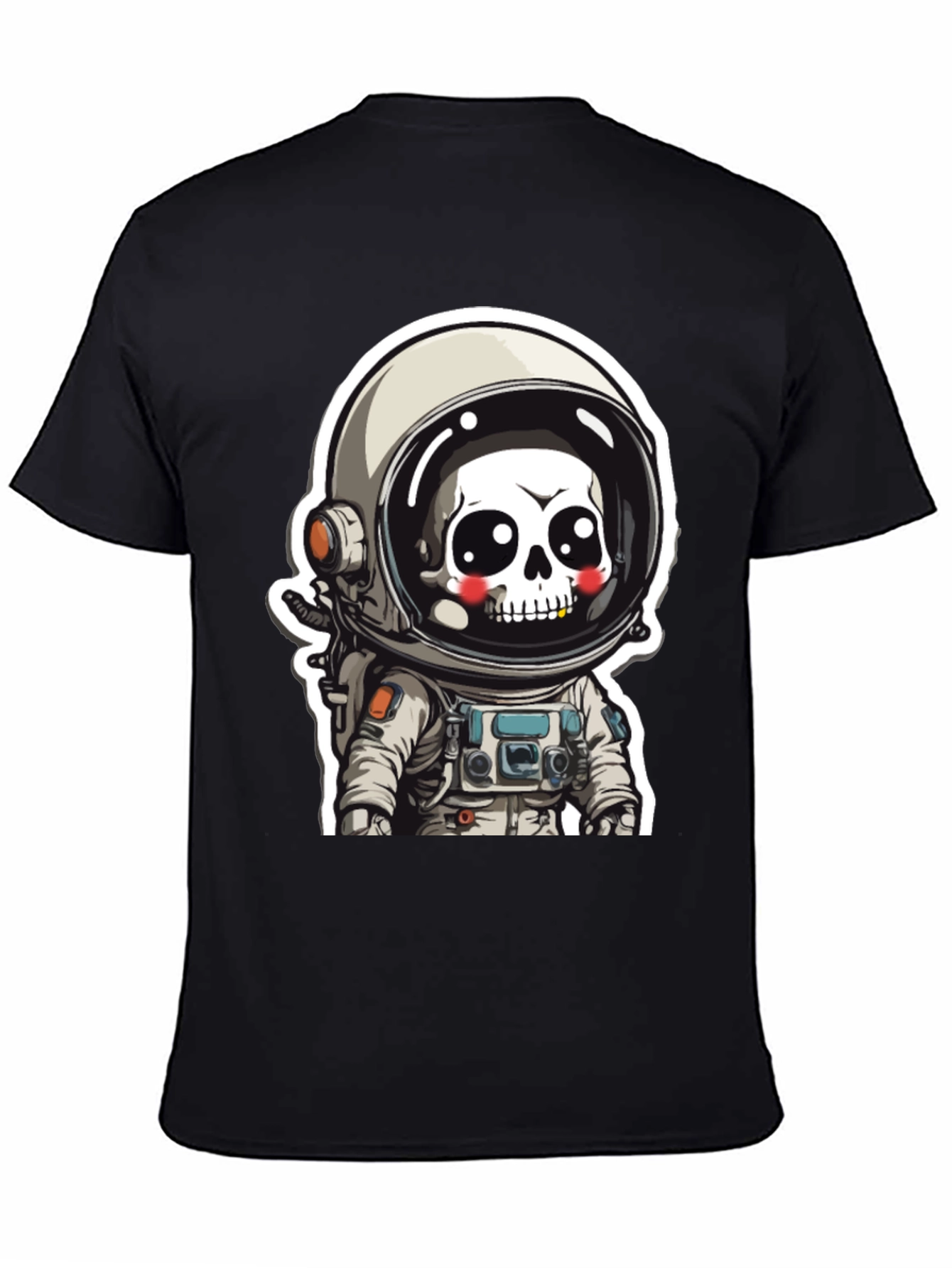Astronaut Skull Graphic Tee