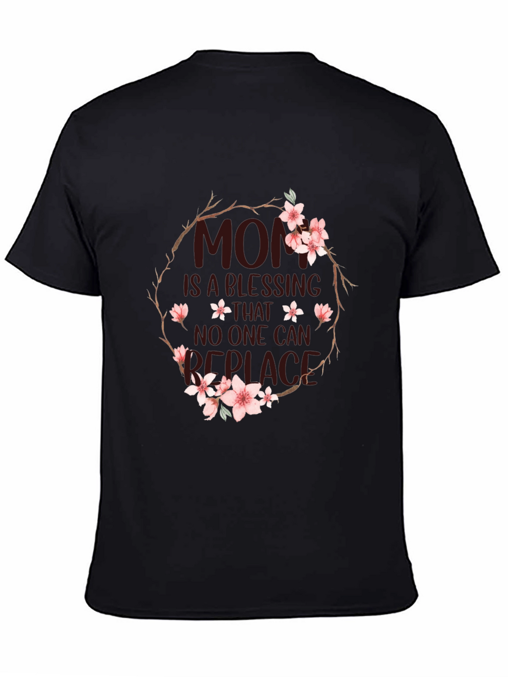 Mom Blessing T-Shirt - Floral Design