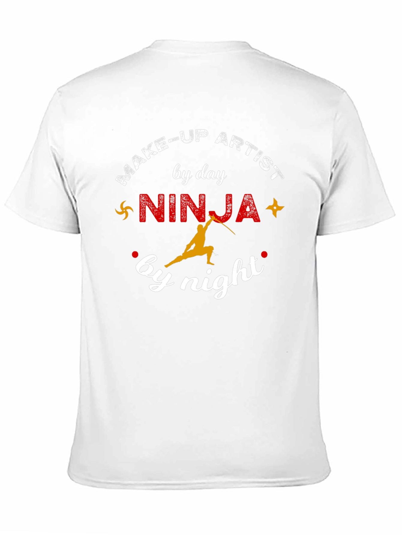 Make-Up Artist Ninja Graphic T-Shirt