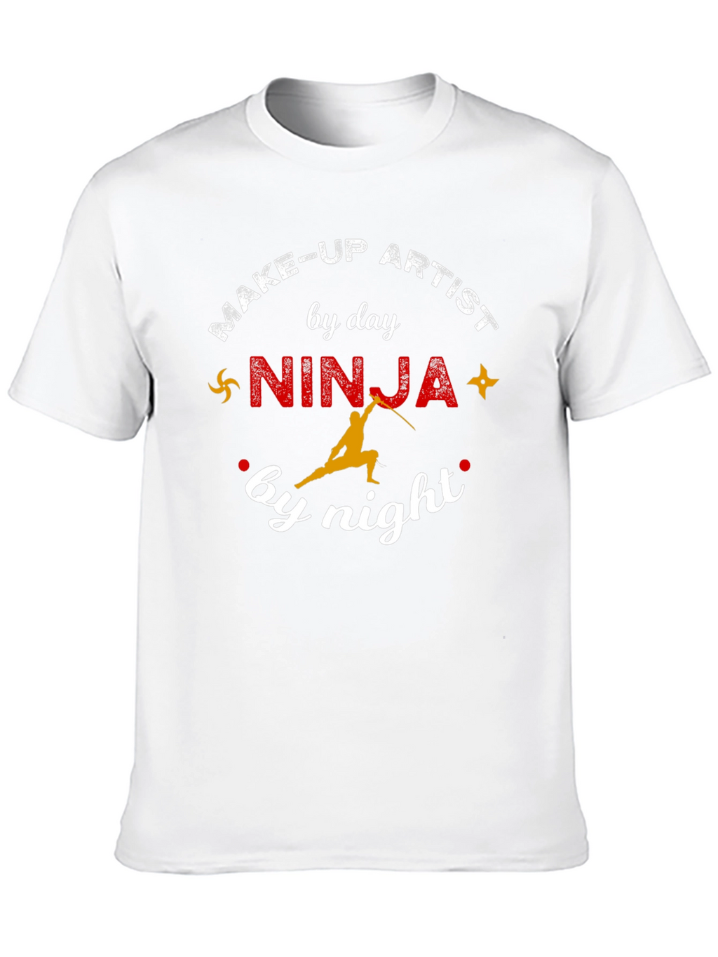 Make-Up Artist Ninja Graphic T-Shirt