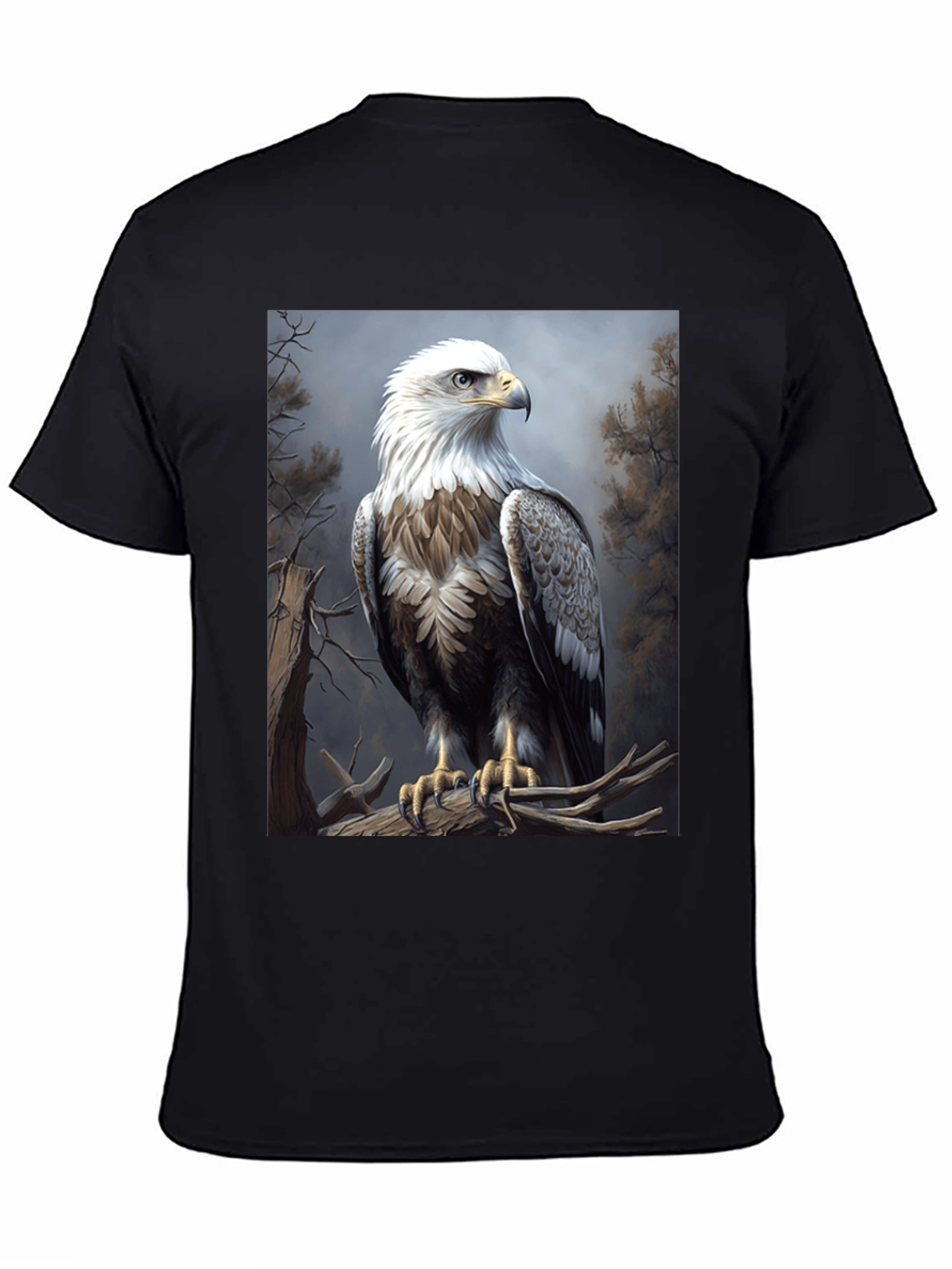 Eagle Graphic Tee - Majestic Bird Print