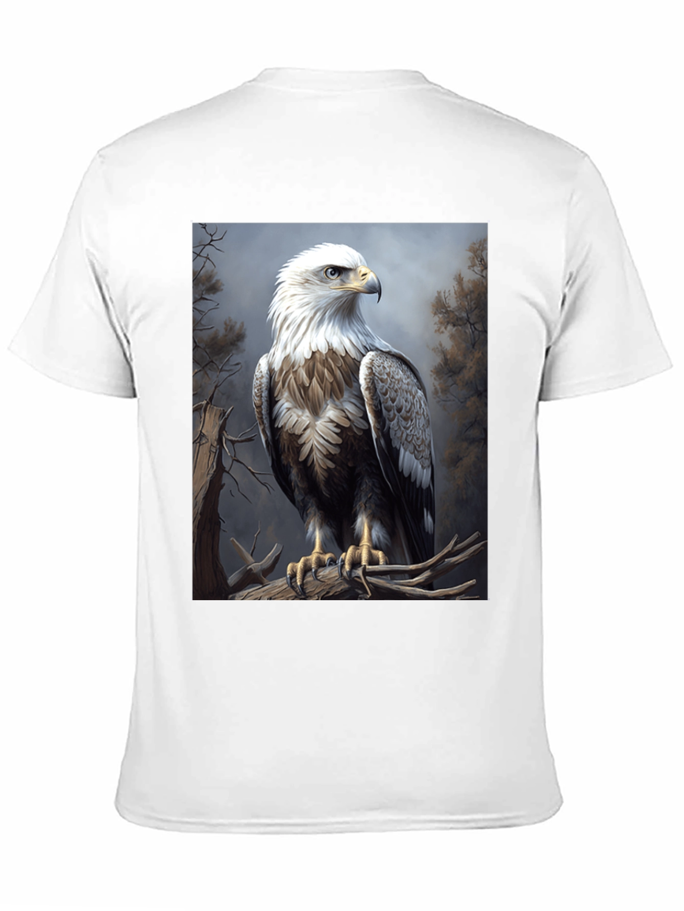 Eagle Graphic Tee - Majestic Bird Print