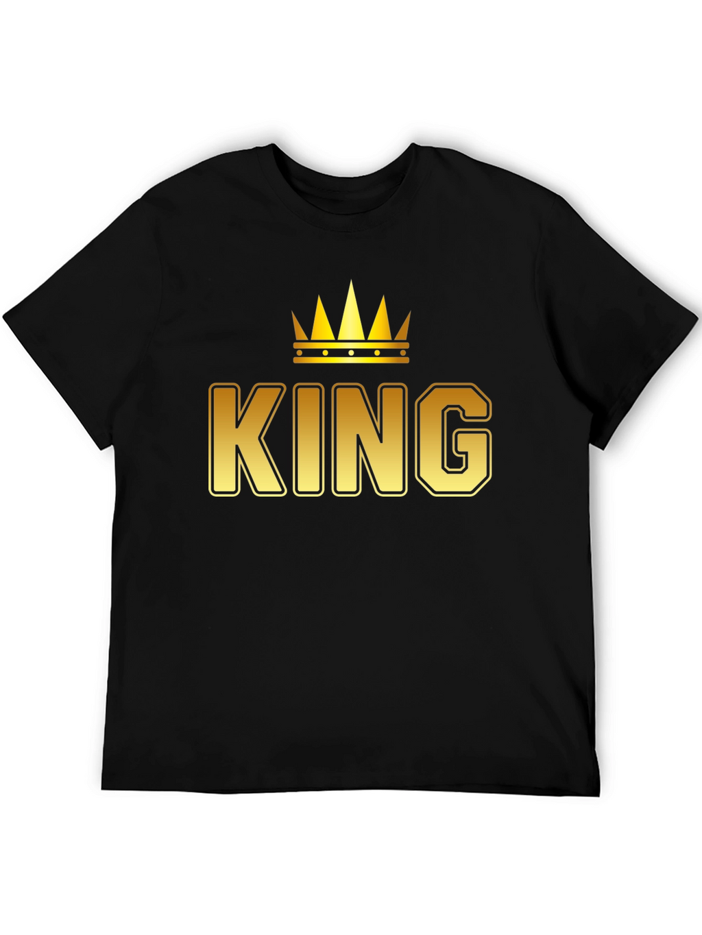 King Crown Gold Graphic T-Shirt
