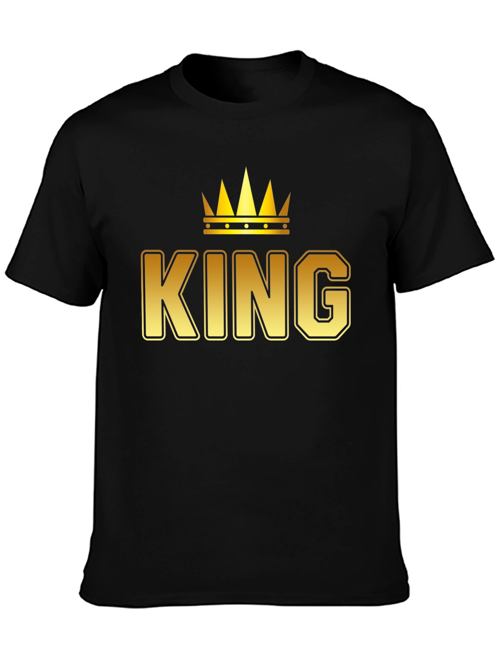 King Crown Gold Graphic T-Shirt