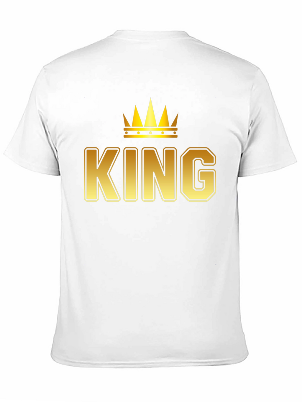 King Crown Gold Graphic T-Shirt