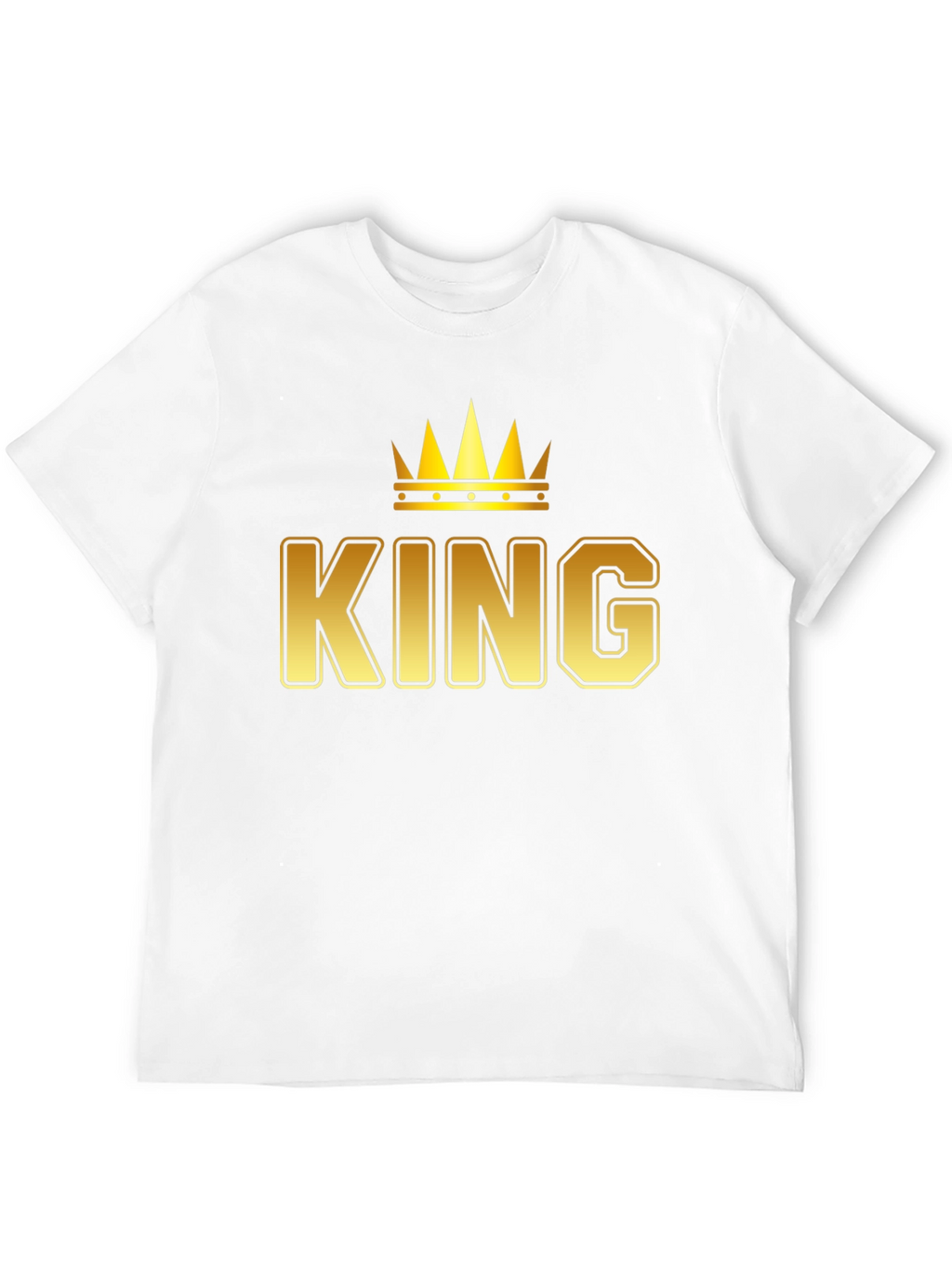 King Crown Gold Graphic T-Shirt