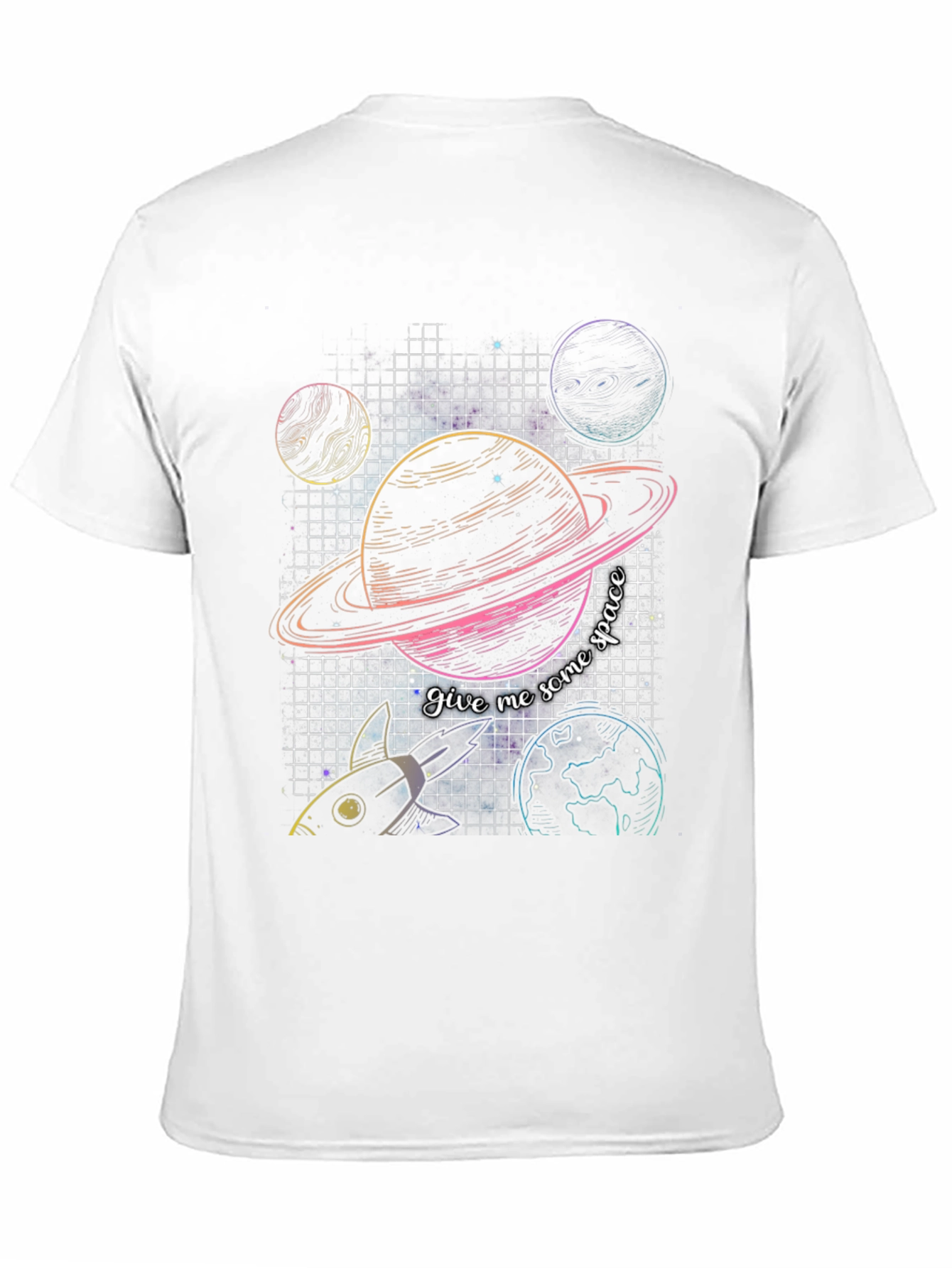 Retro Space Graphic T-Shirt