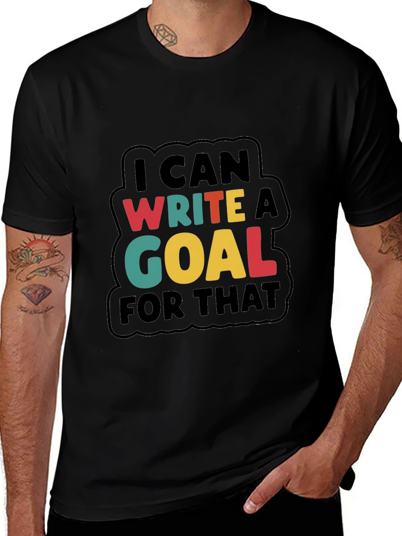 Write a Goal Motivational Tee