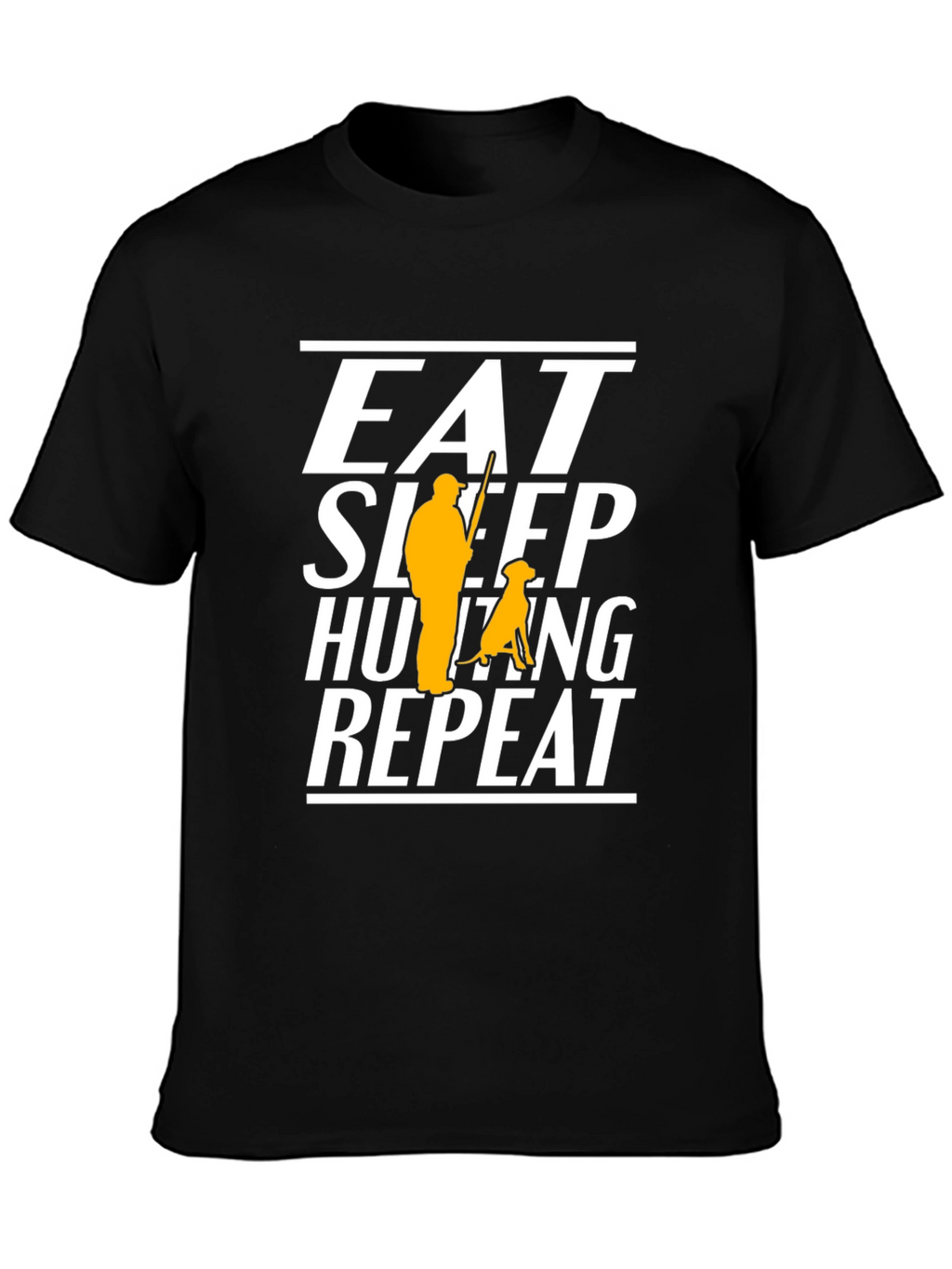 Eat Sleep Hunting Repeat Graphic Tee