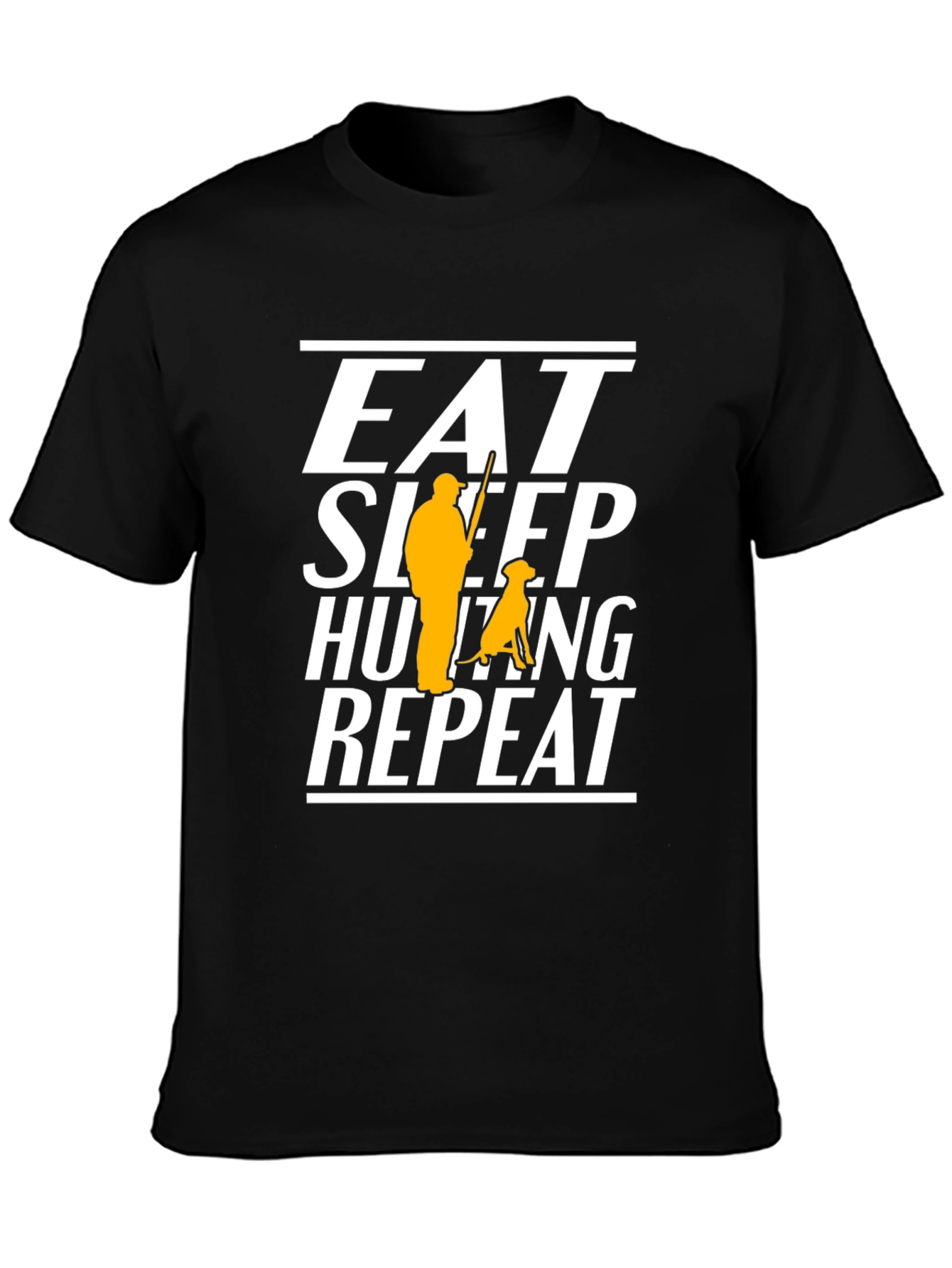 Eat Sleep Hunting Repeat Graphic Tee