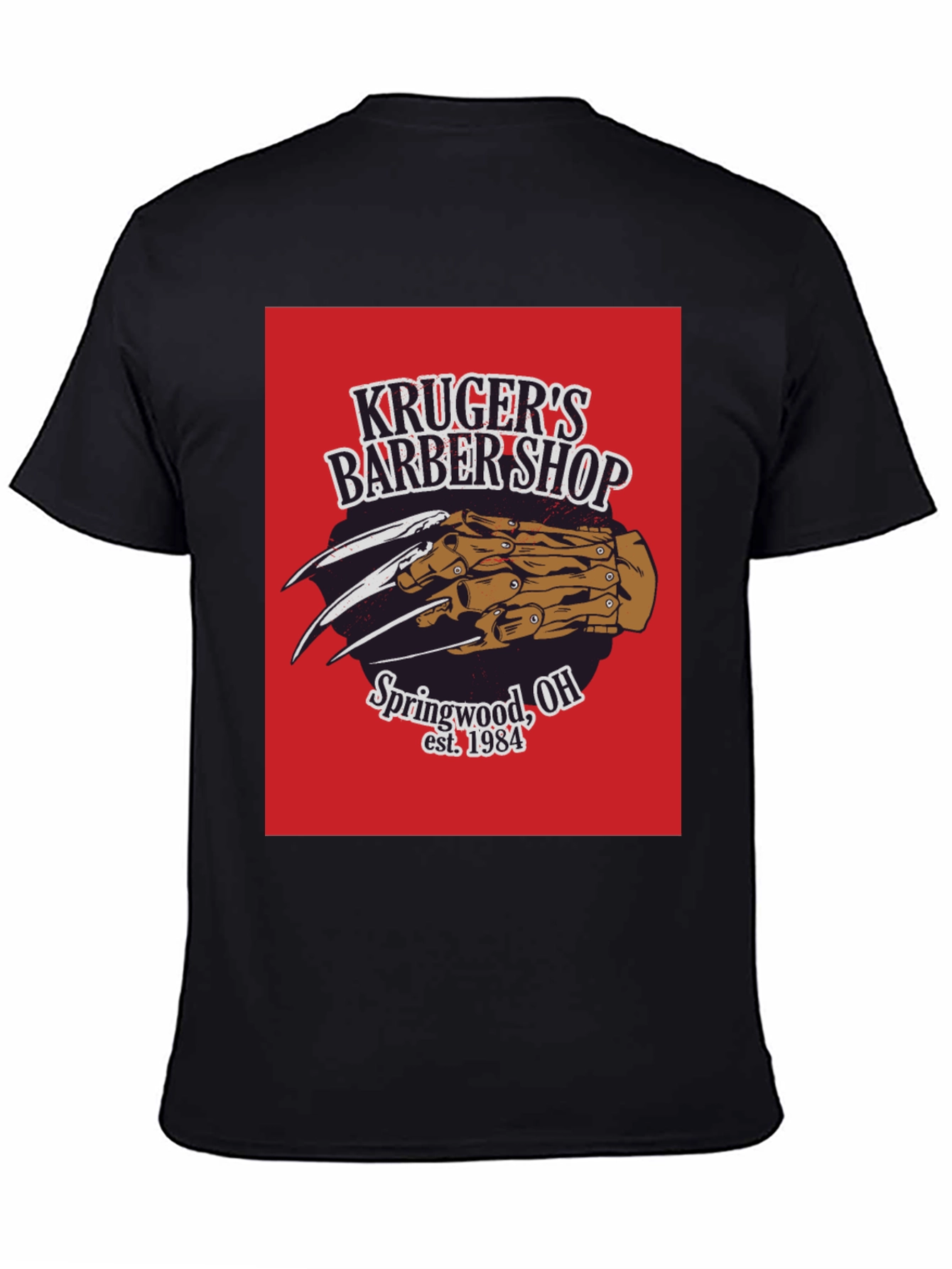 Krugers Barber Shop T-Shirt A Nightmare on Elm Street