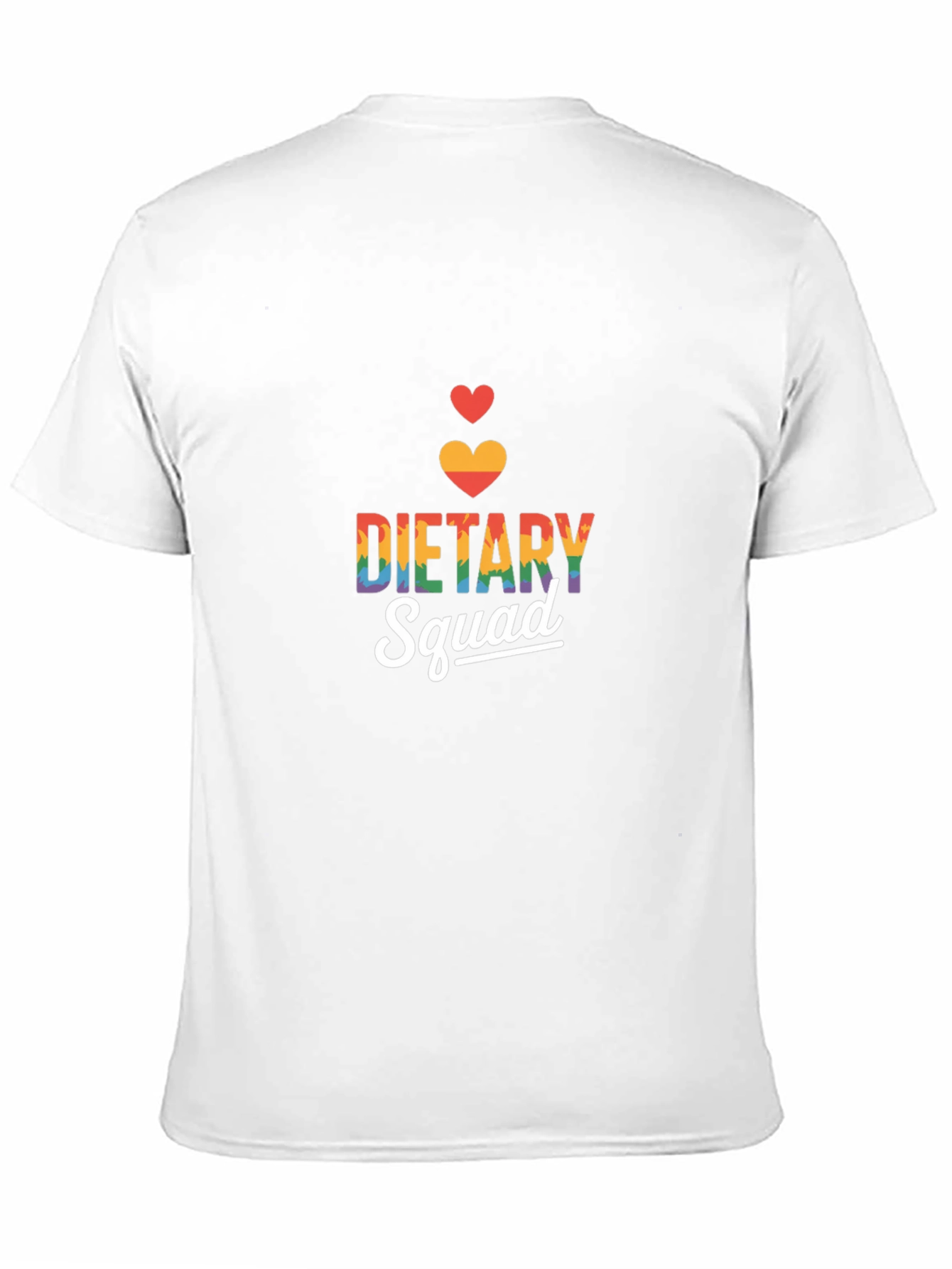 Dietary Squad T-Shirt - Rainbow Pride