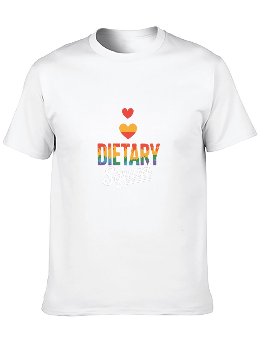 Dietary Squad T-Shirt - Rainbow Pride