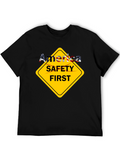 America Safety First T-Shirt - Patriotic Tee