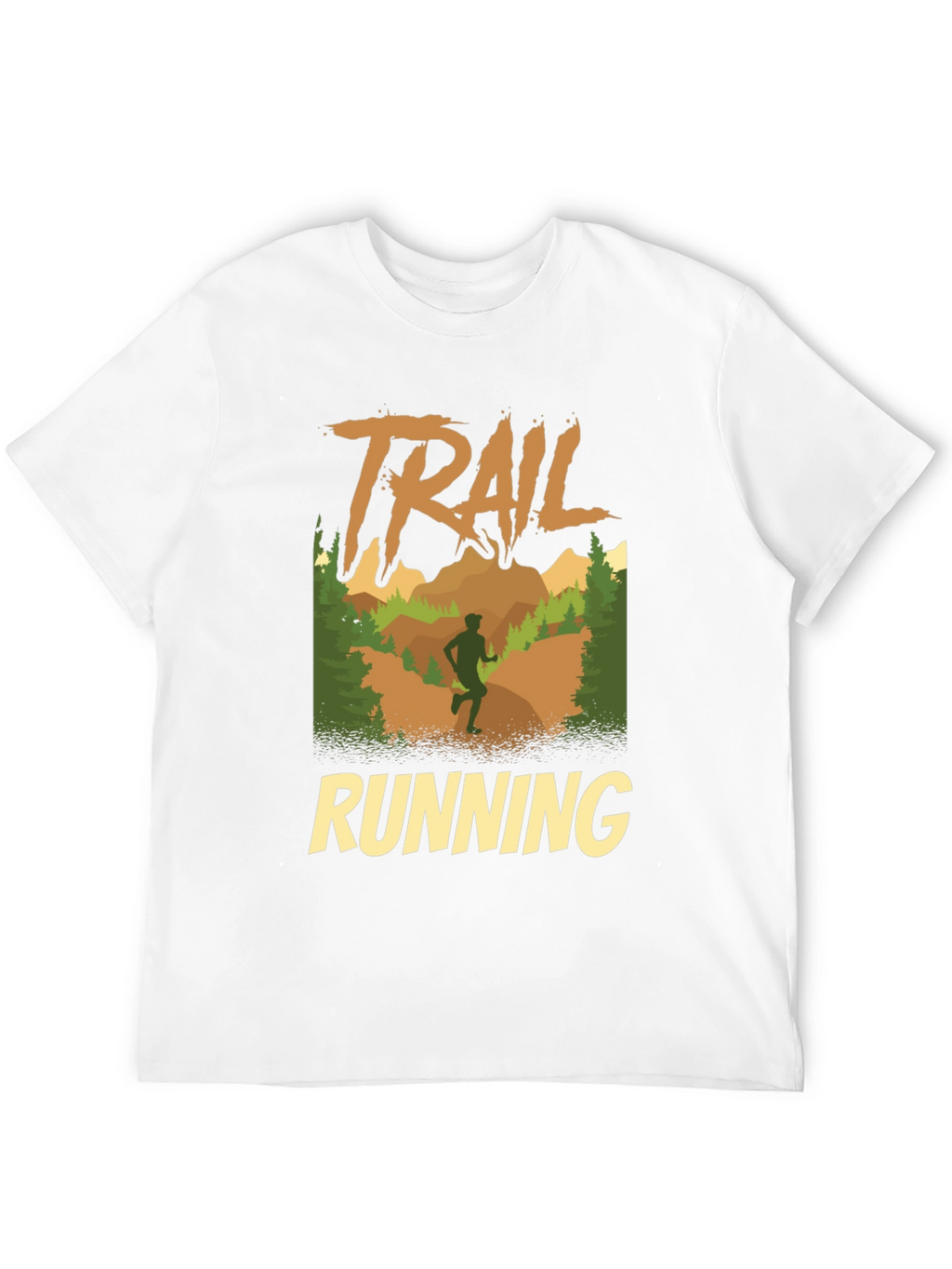 Trail Running Graphic T-Shirt