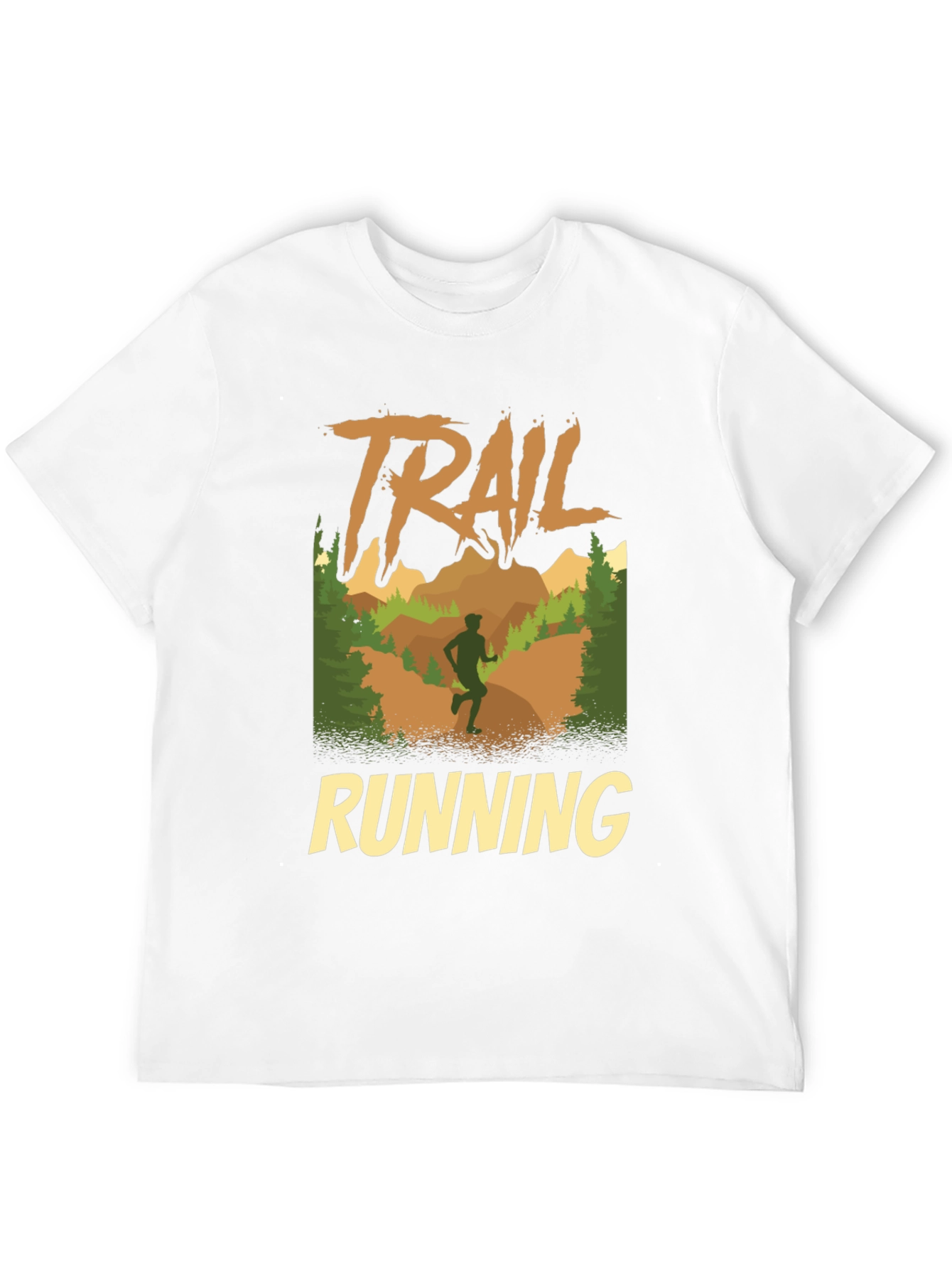 Trail Running Graphic T-Shirt