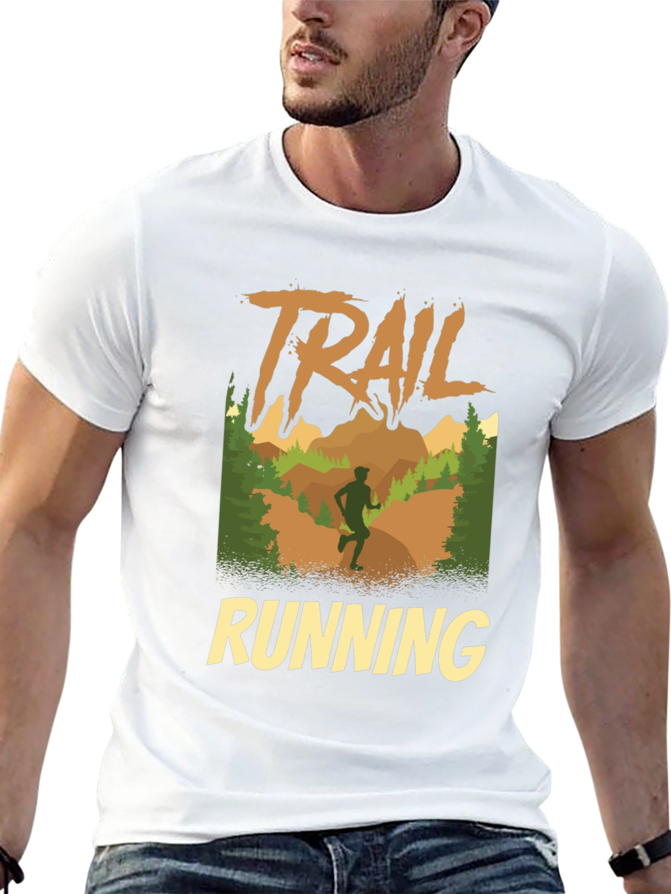 Trail Running Graphic T-Shirt