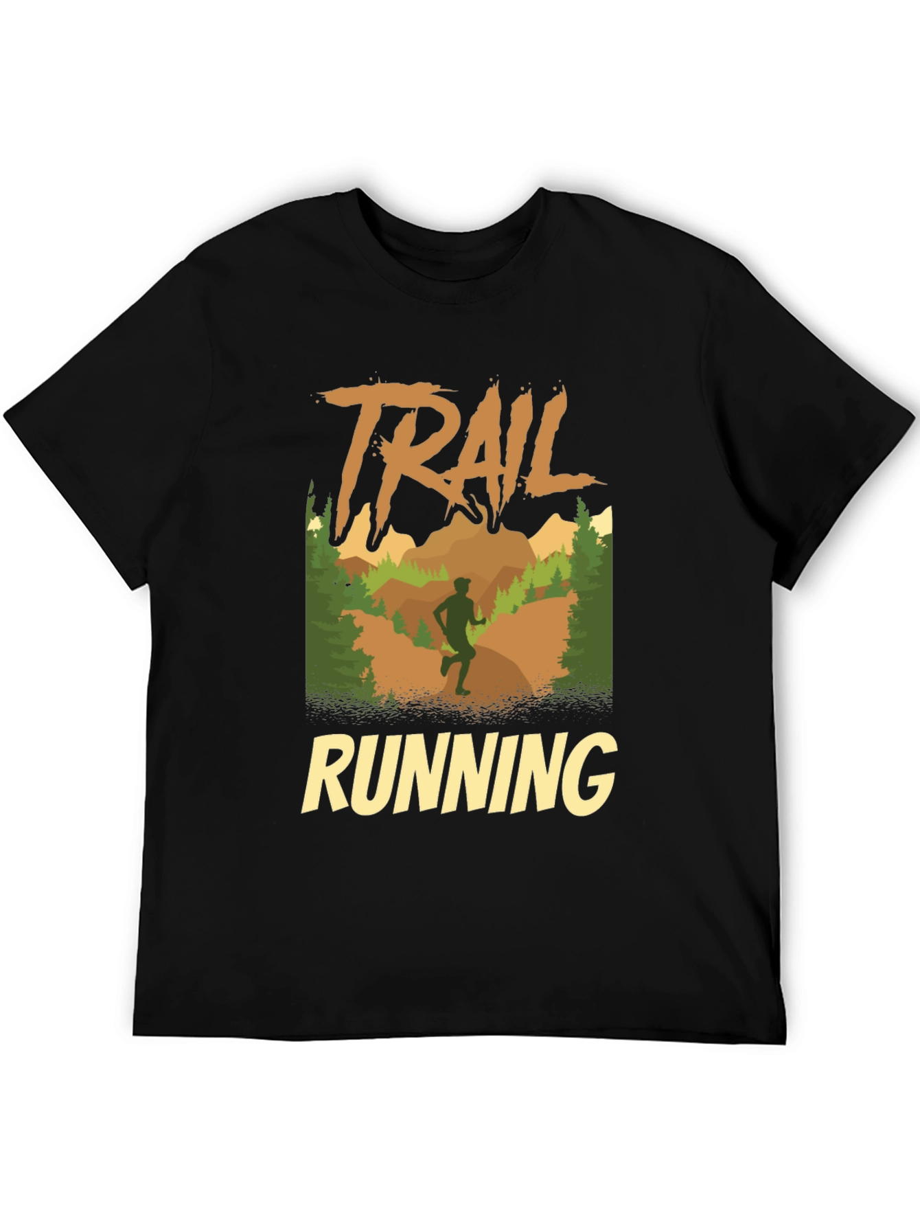 Trail Running Graphic T-Shirt