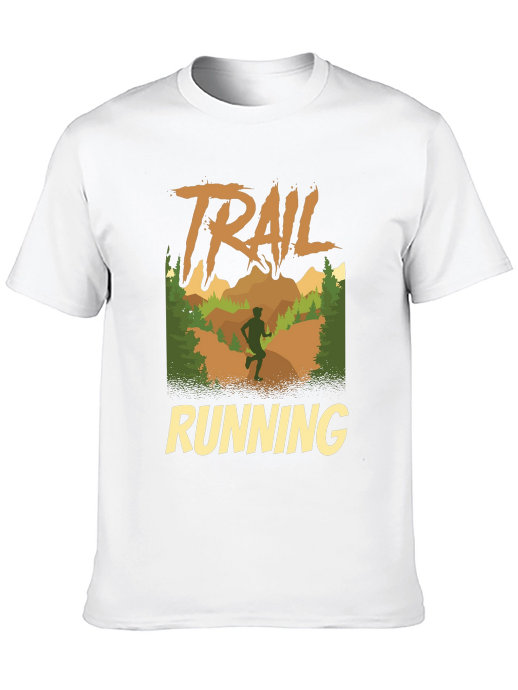 Trail Running Graphic T-Shirt