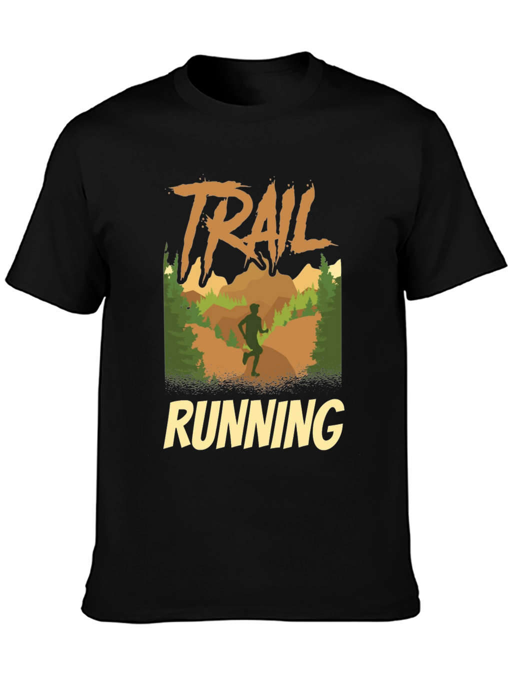 Trail Running Graphic T-Shirt