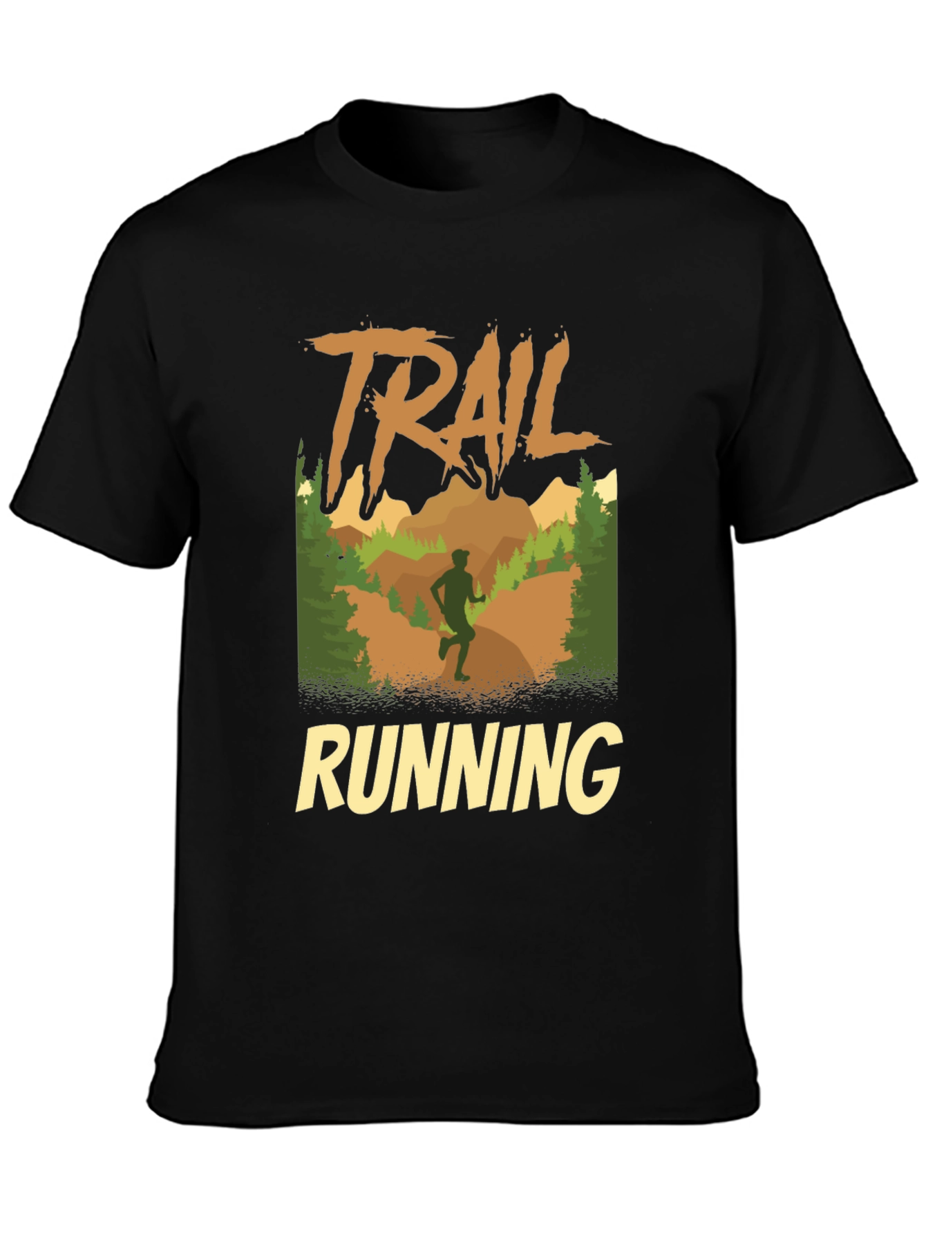 Trail Running Graphic T-Shirt